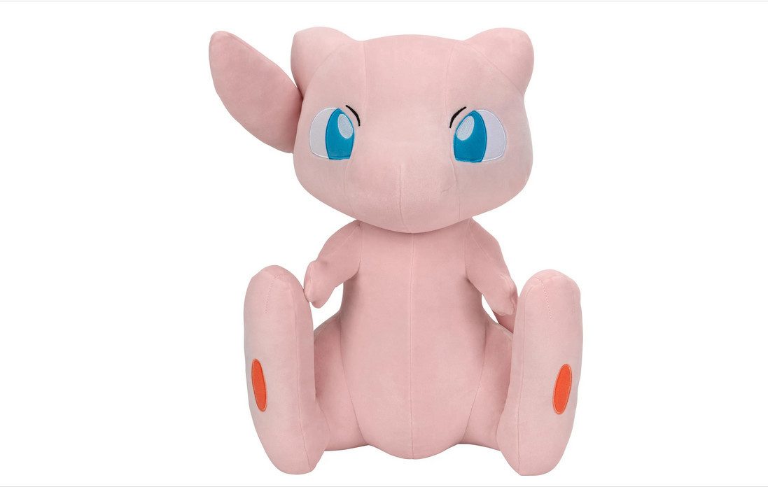Jazwares Plüschfigur Pokemon Pokémon Mew Plüsch 60cm Kuscheltier