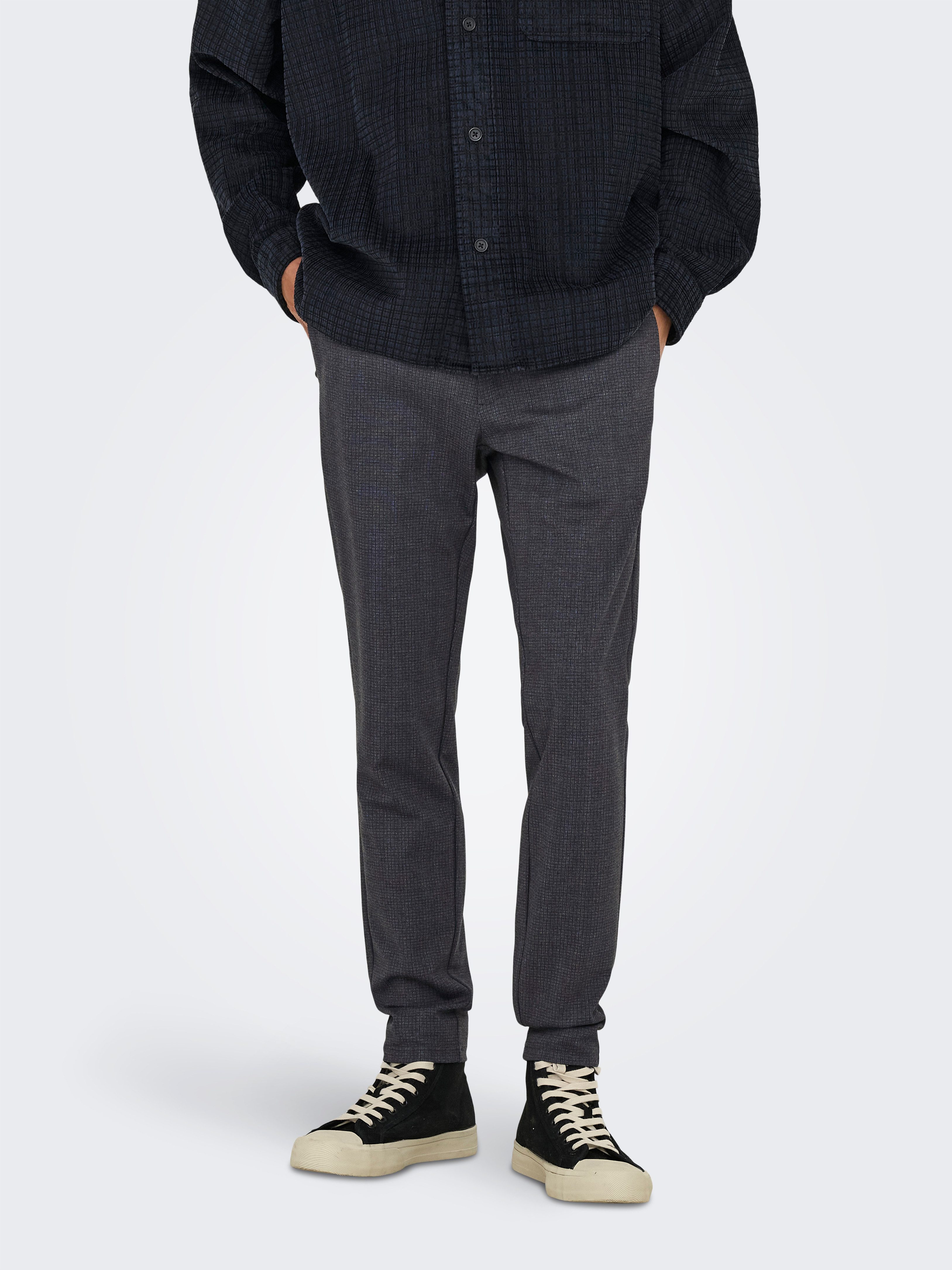 ONLY & SONS Chinos ONSMARK SLIM CHECK 020960 PANT günstig online kaufen