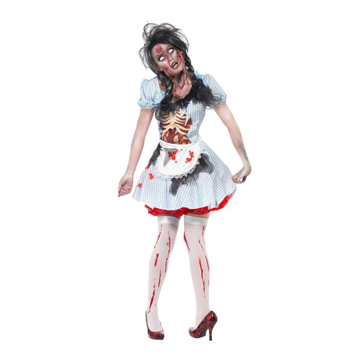 Smiffys Hexen-Kostüm Kostüm Lady Zombie Dorothy Gr.XS