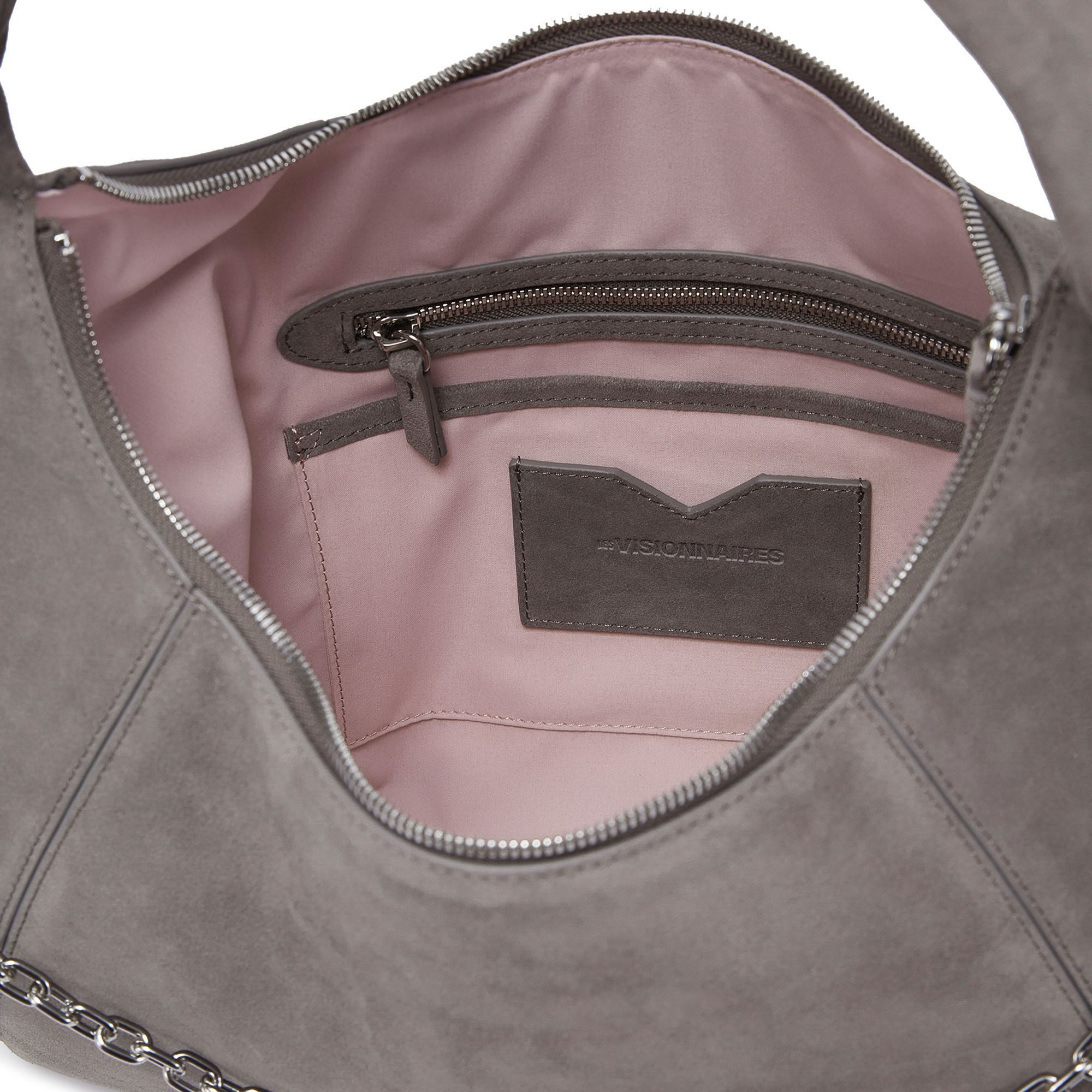 Les Visionnaires Schultertasche Jade Cozy Chain, Leder