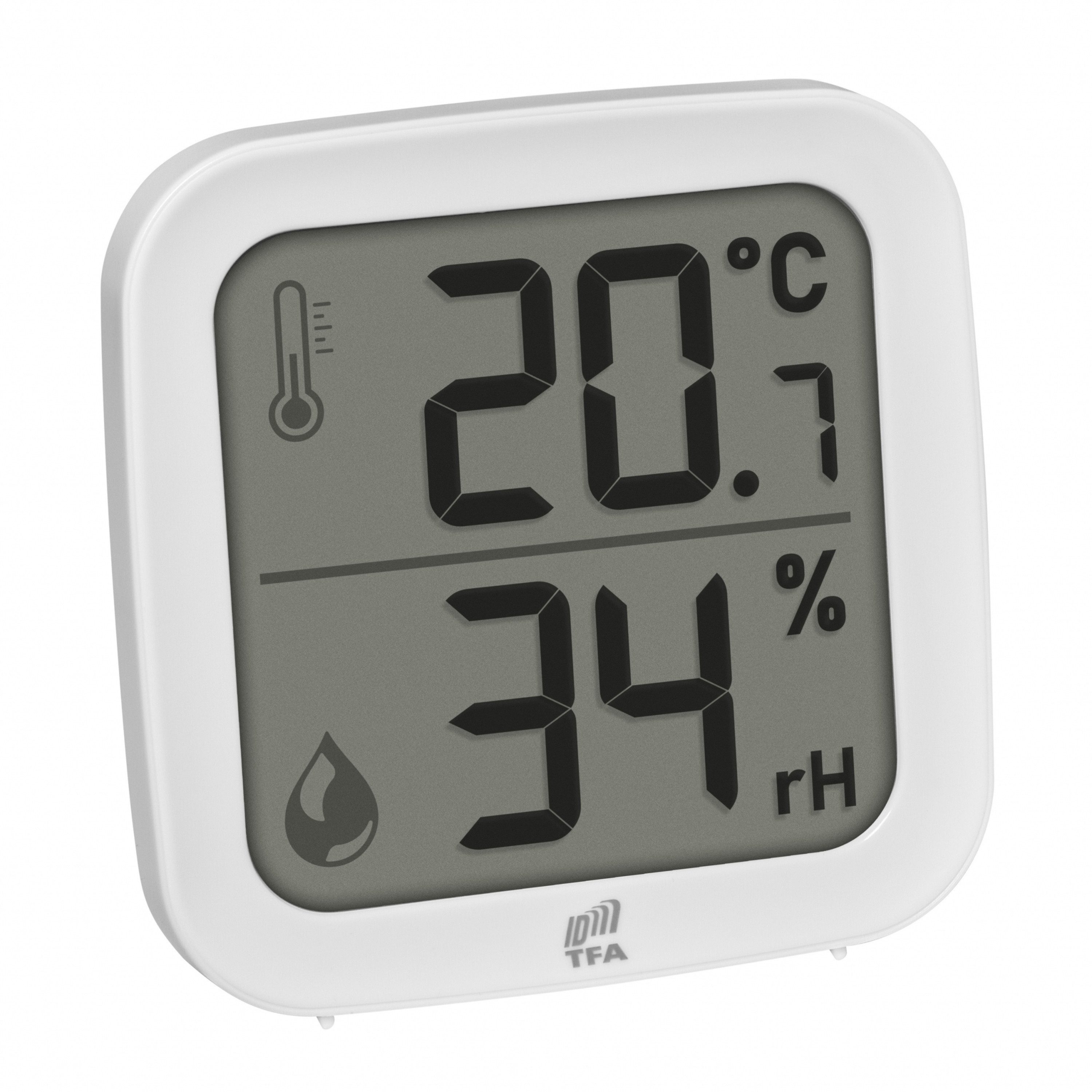 TFA Dostmann Temperatur Luftfeuchtigkeit Sender ID-A0 TFA 30.3908 für ID Stationen Funkwetterstation