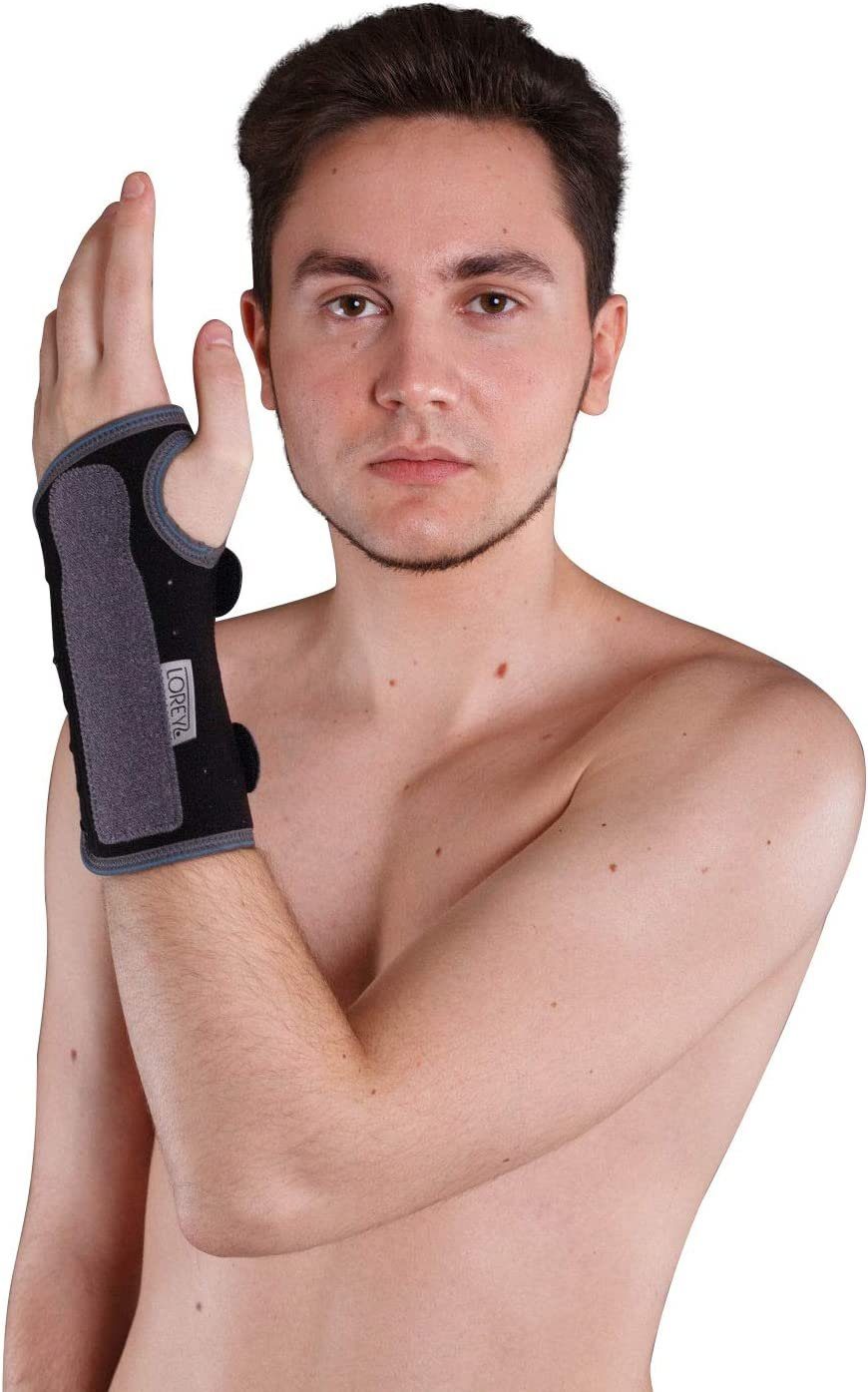 Lorey Medtec Handbandage Handgelenkbandage mit Aluschiene, Handgelenkstütze, Unisex
