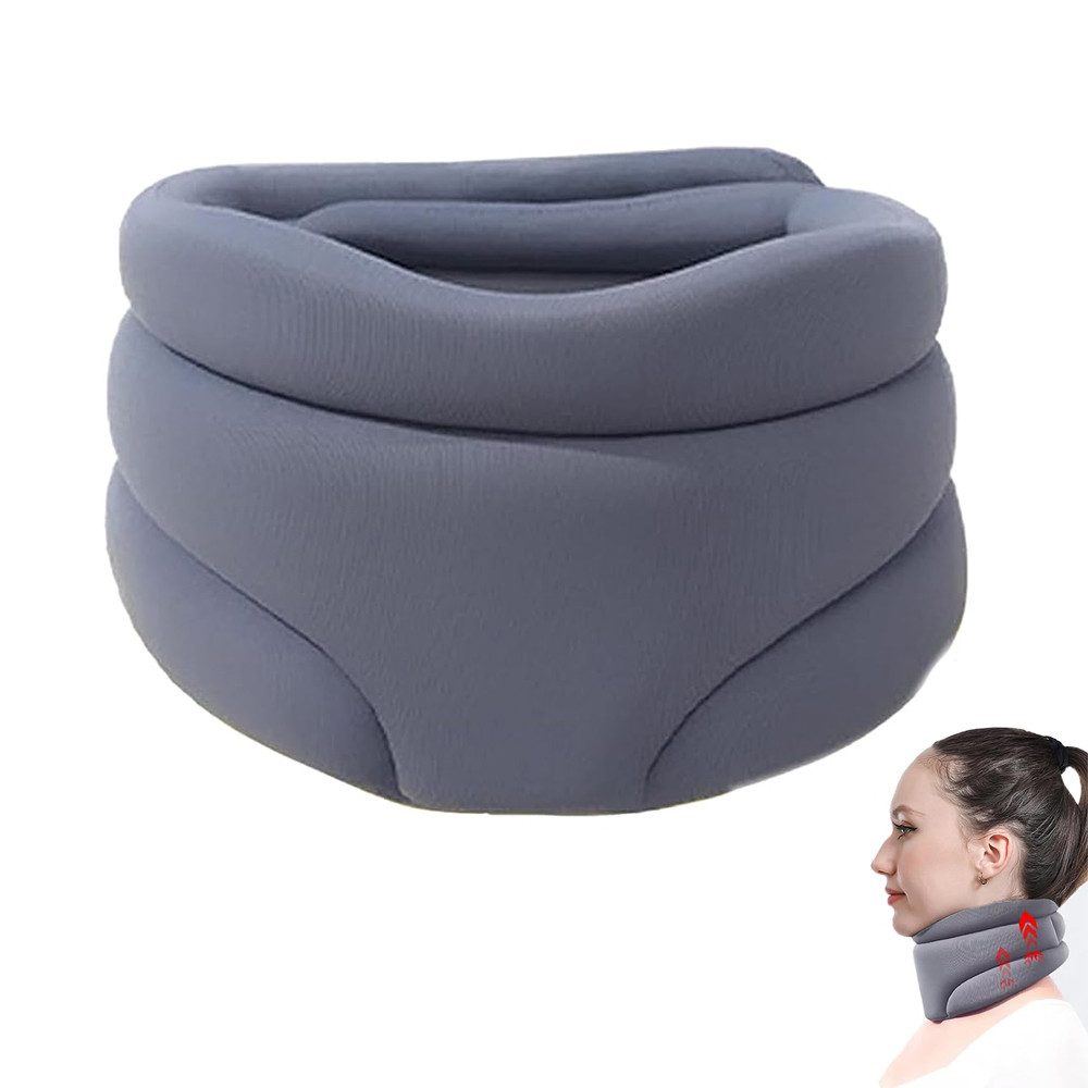 NUODWELL Nackenkissen Nackenstütze, Halskrause Mensch, Schlafhilfe Nackstüt günstig online kaufen