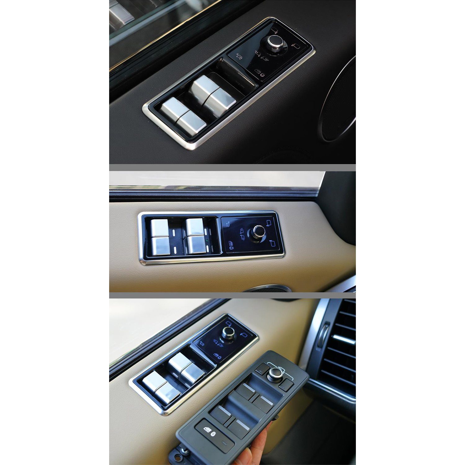 Rover 5 Für TAFFIO Fensterheber KFZ Digital Adapter Schalter Sport Range Vogue Discovery