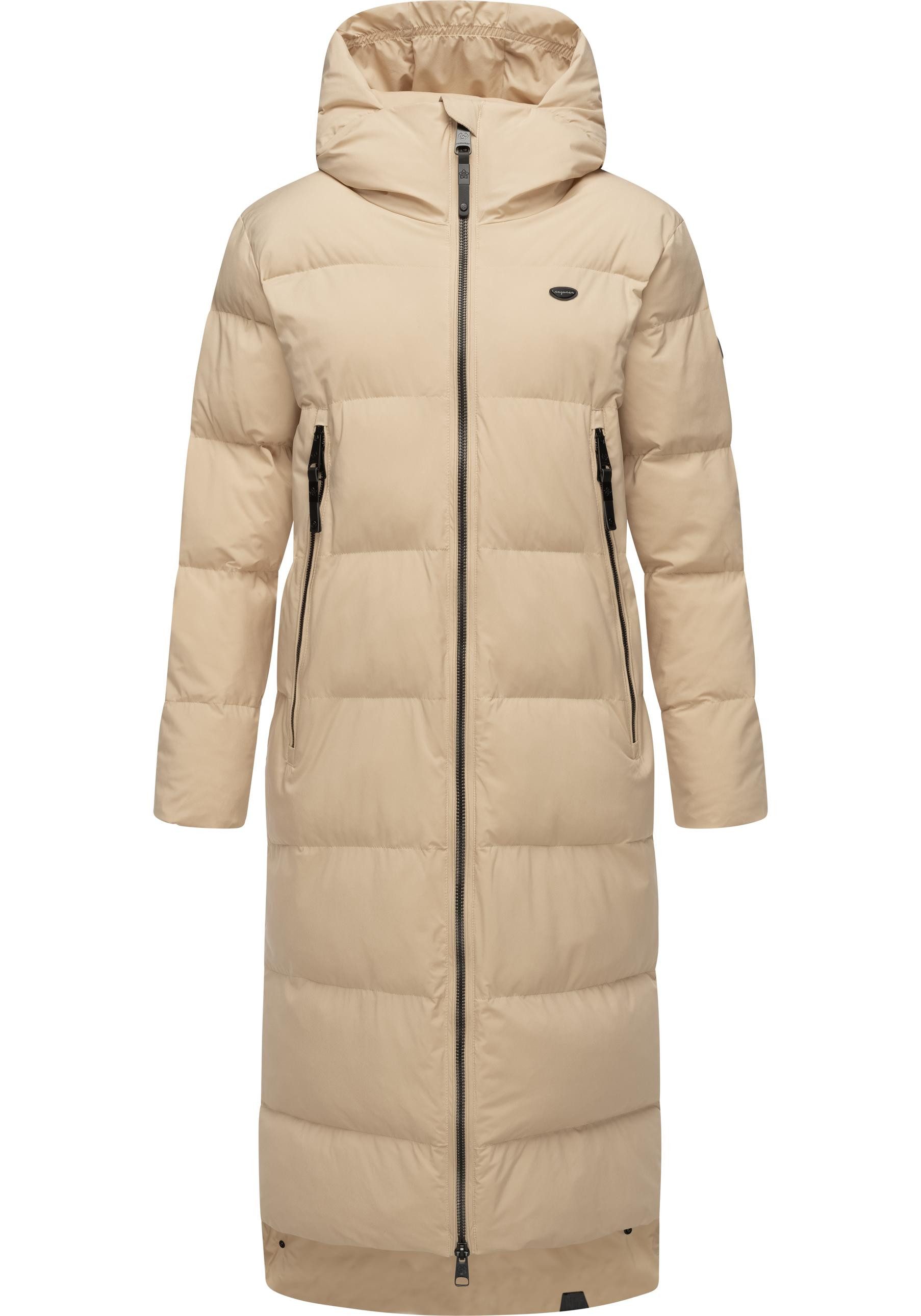 Ragwear Wintermantel Patrise Extralanger Damen Winter Steppmantel mit Gehsc günstig online kaufen