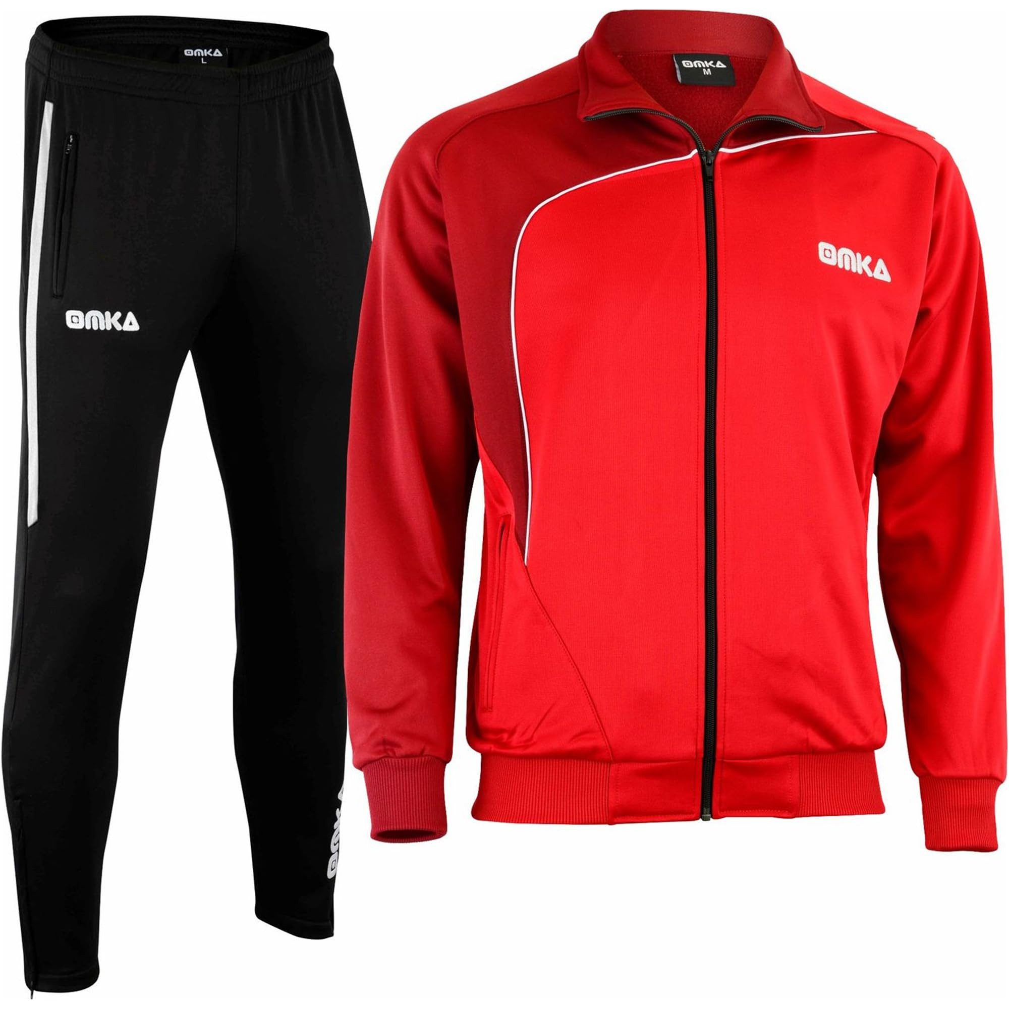 OMKA Jogginganzug OK201K, OMKA Trainingsanzug Sportanzug Jogginganzug Freizeitanzug