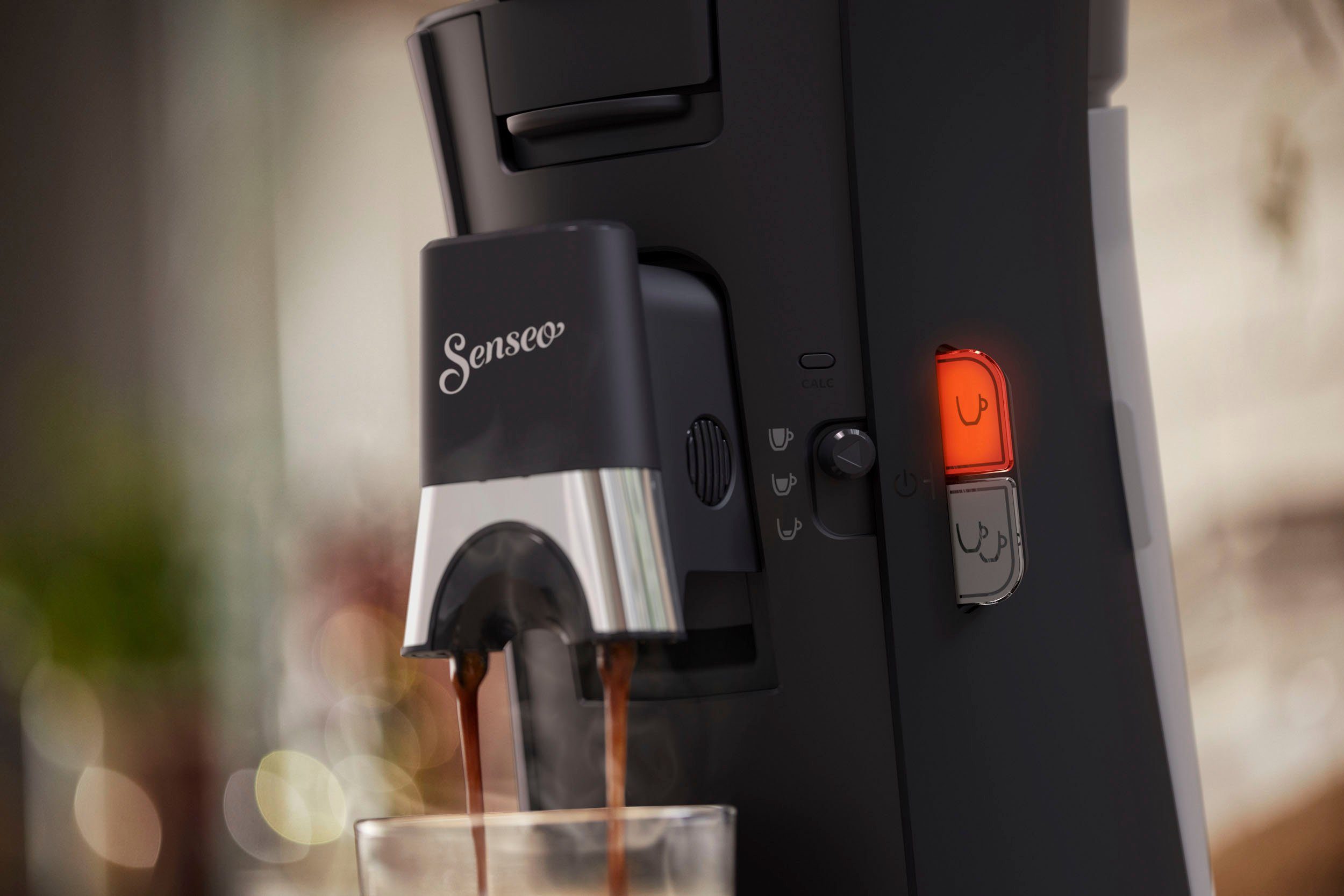 Philips Plus, Kaffeespezialitäten, +3 100 Senseo 21% Crema bis max.33 und CSA230/69, aus Pads zurückerhalten Senseo kaufen Kaffeepadmaschine Select recyceltem Plastik, € und