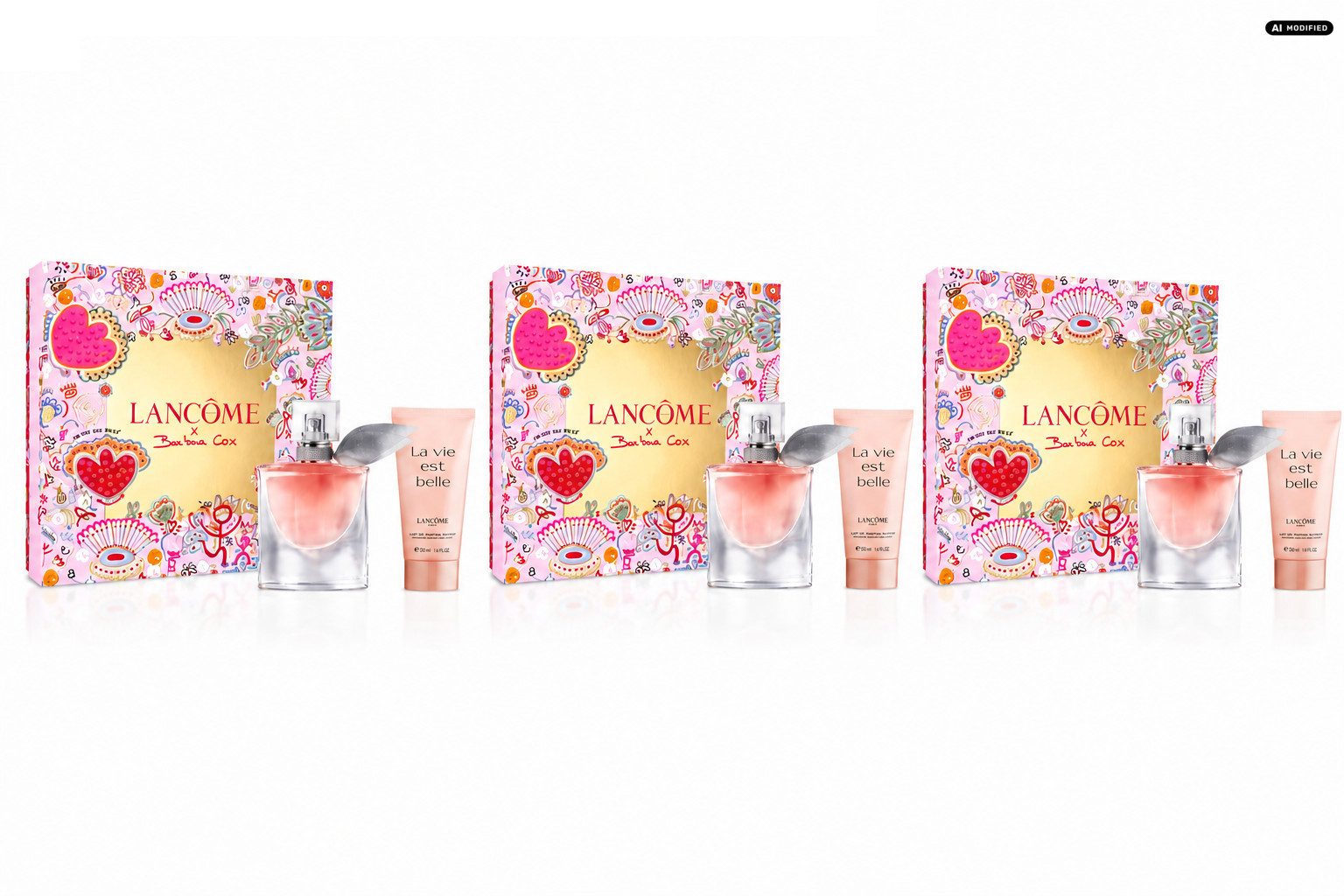 LANCOME Duft-Set Lancome La vie est belle Duft- und Pflegeset 3er Set, 2-tlg., Vorteilspack mit drei Duft- und Pflegesets