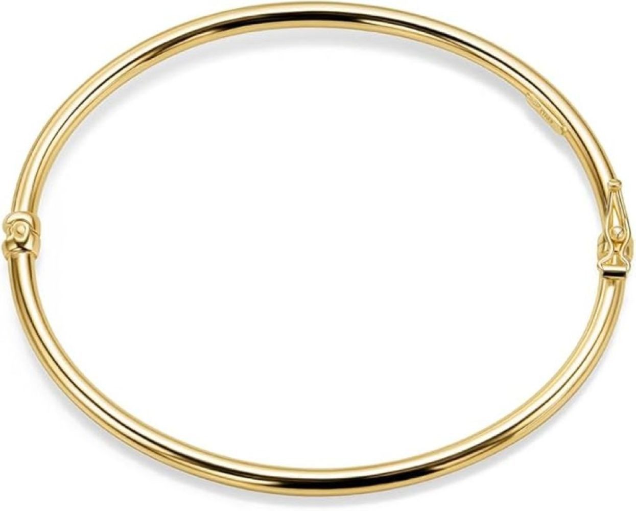 Miore Armreif MAR002SB in 925 Sterling Silber vergoldet 18Kt Gelbgold, für Damen Made in Italy