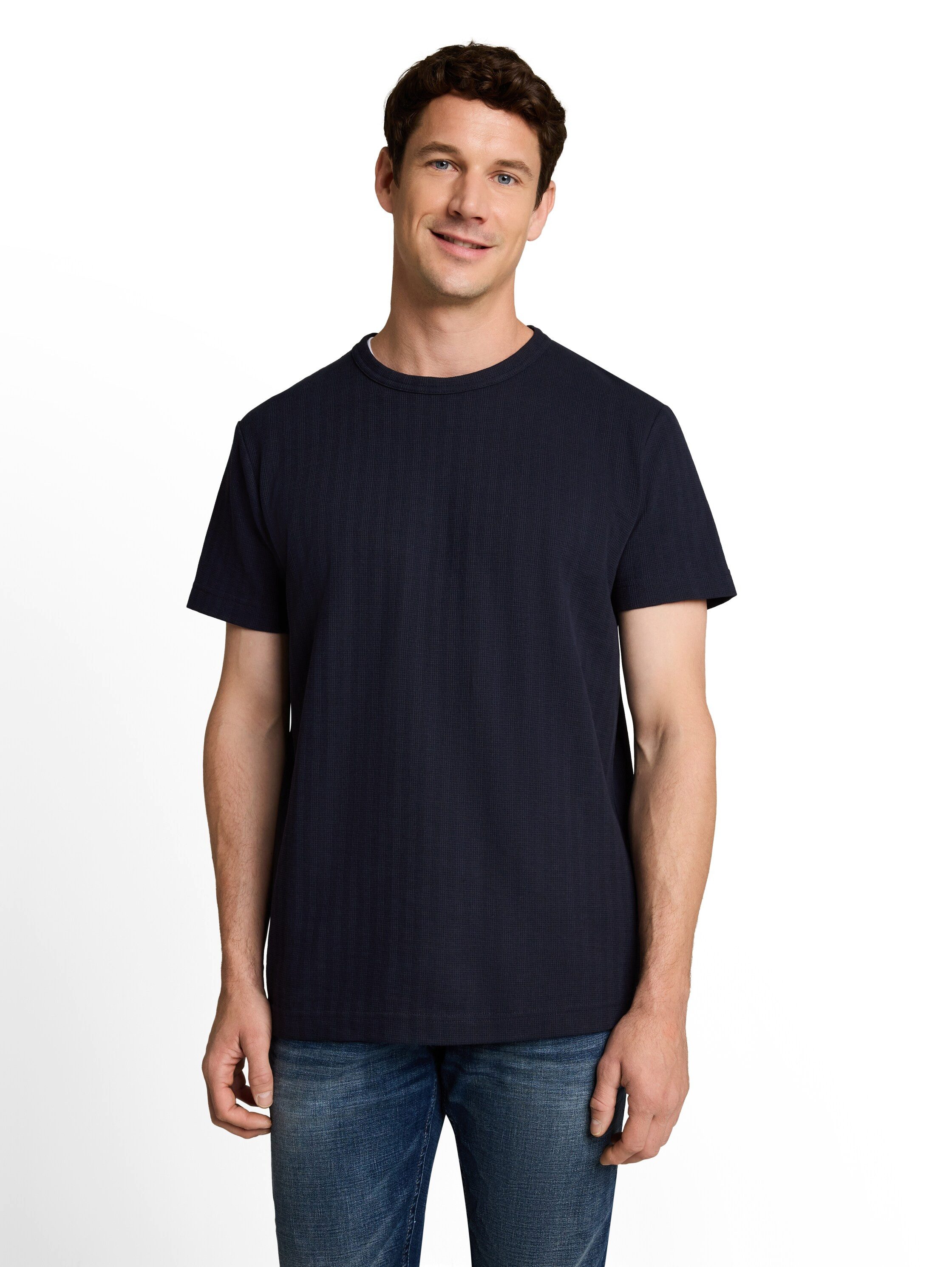 TOM TAILOR Kurzarmshirt Sommershirt mit Streifen