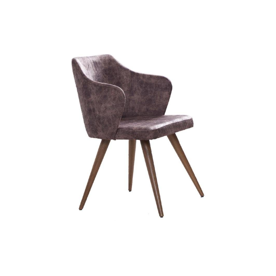JVmoebel Stuhl, Polster Design Stuhl Lehnstuhl Möbel Esszimmer Luxus Lehnstühle Stühle