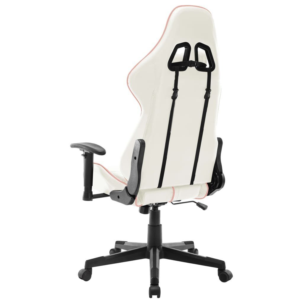 Rosa und St) Kunstleder Gaming-Stuhl Weiß (1 furnicato