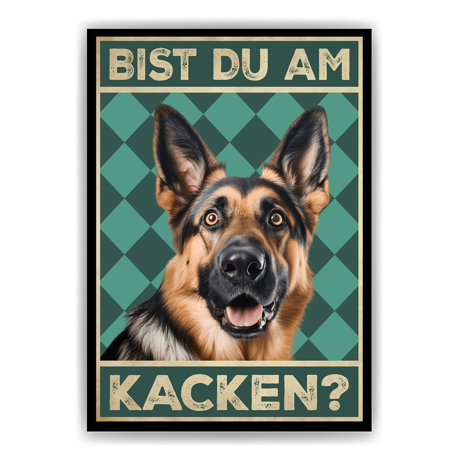 Tigerlino Poster Bist du am Kacken? günstig online kaufen