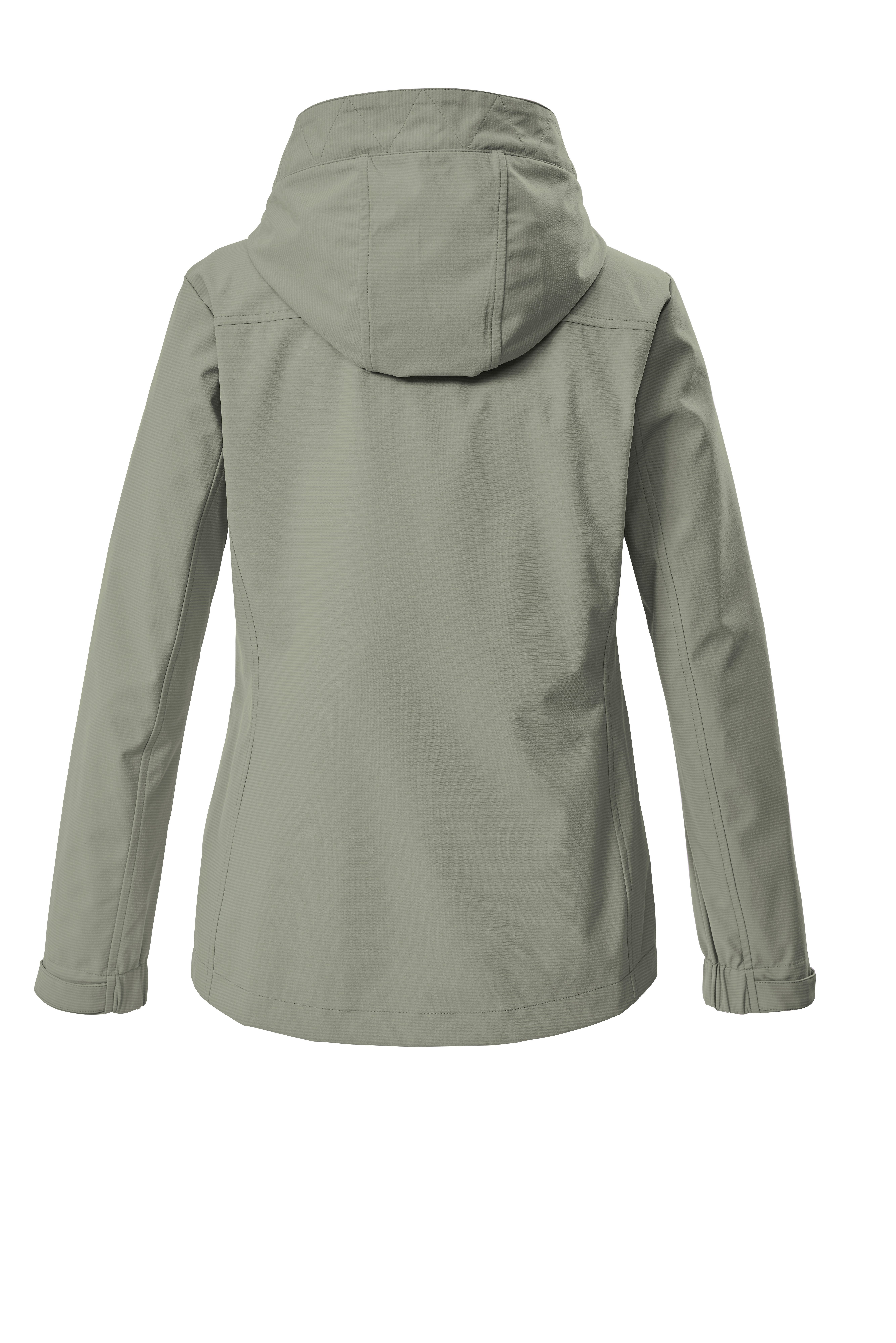 G.I.G.A. DX by killtec Softshelljacke GS 111 WMN SFTSHLL JCKT mit regulierbarer Kapuze, atmungsaktiv, wasserabweisend, winddicht – Bild 3 von 3