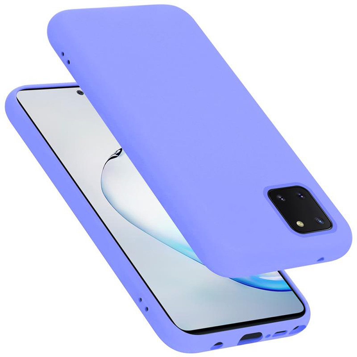 Cadorabo Handyhülle für Samsung Galaxy A81 / NOTE 10 LITE / M60s Hülle Samsung Galaxy A81 / NOTE 10 LITE / M60s, Flexible Hülle TPU Silikon Schutzhülle Back Cover Case