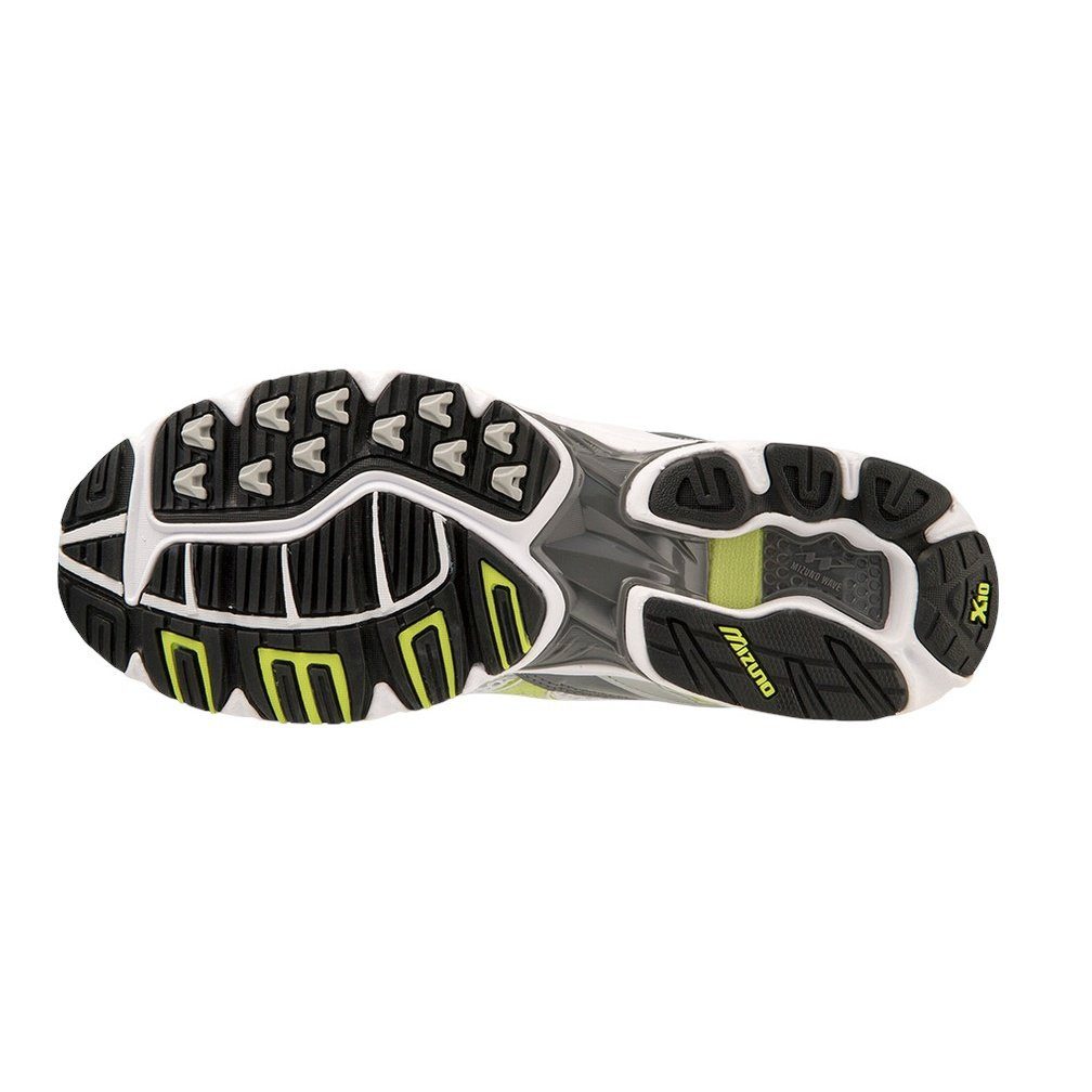 Mizuno Wave Rider 10 weiss/silber Herren Sneaker günstig online kaufen