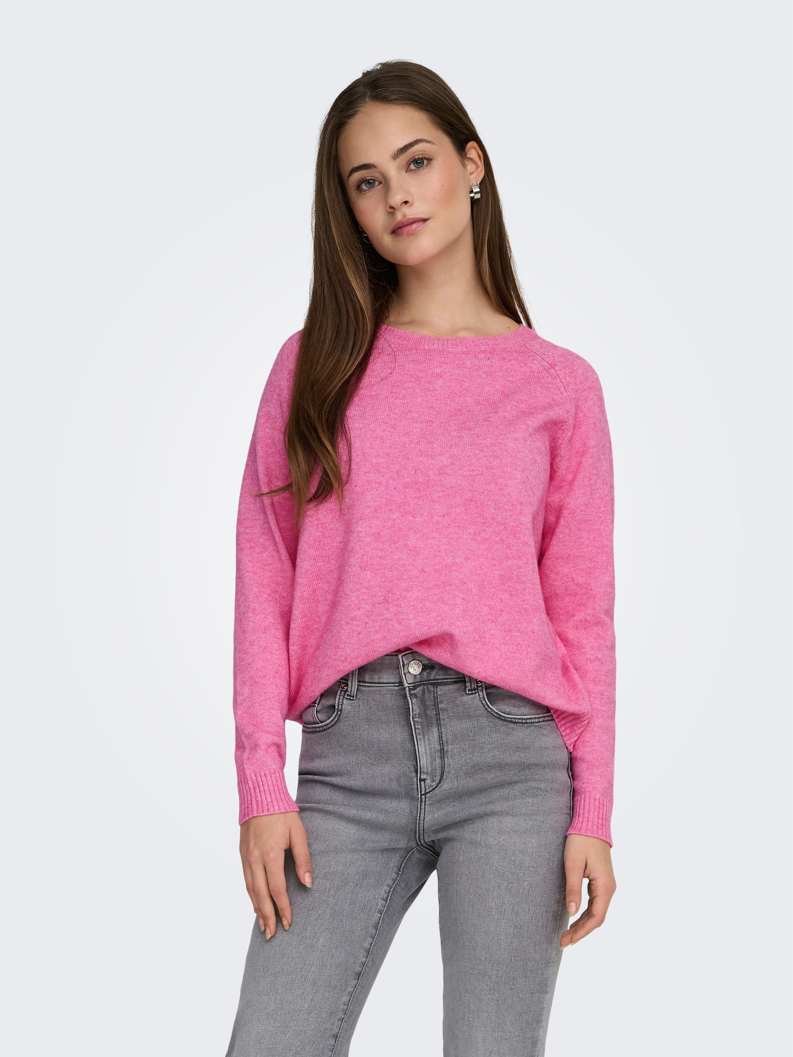 ONLY Strickpullover ONLLESLY KINGS L/S PULLOVER KNT NOOS