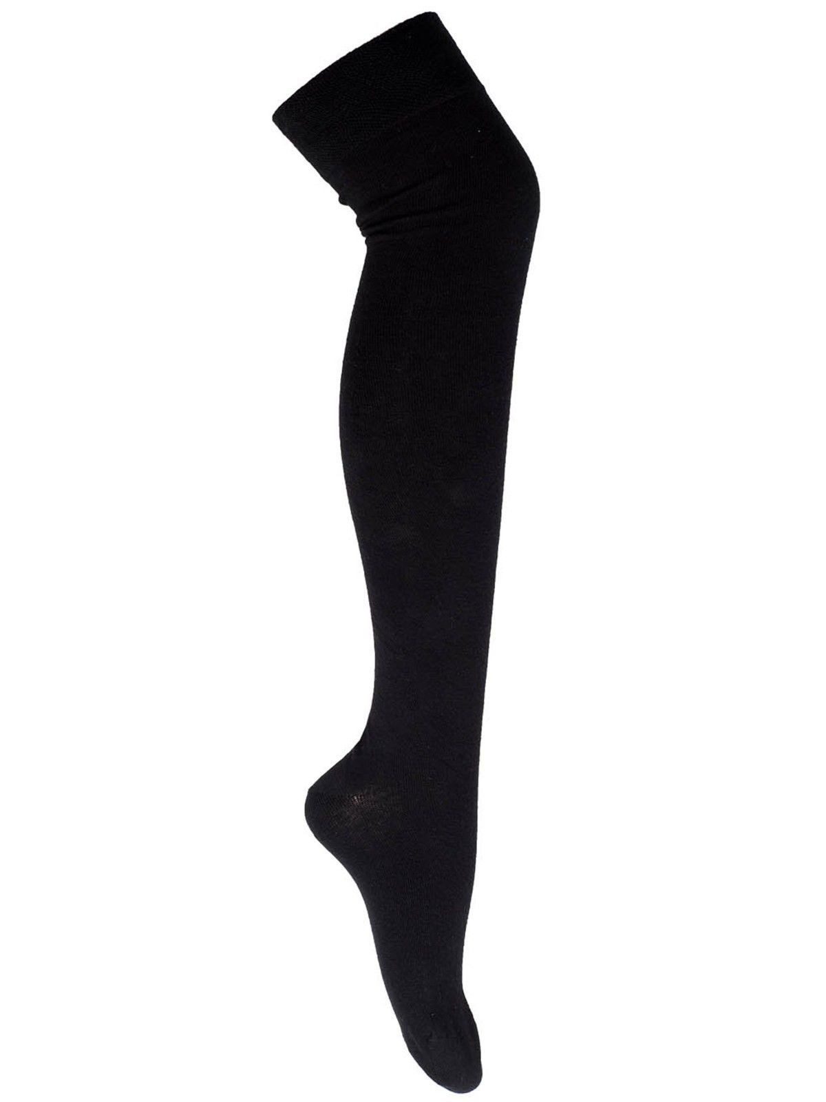 Goldschmidt Kostüme Kniestrümpfe Overknees schwarz OneSize