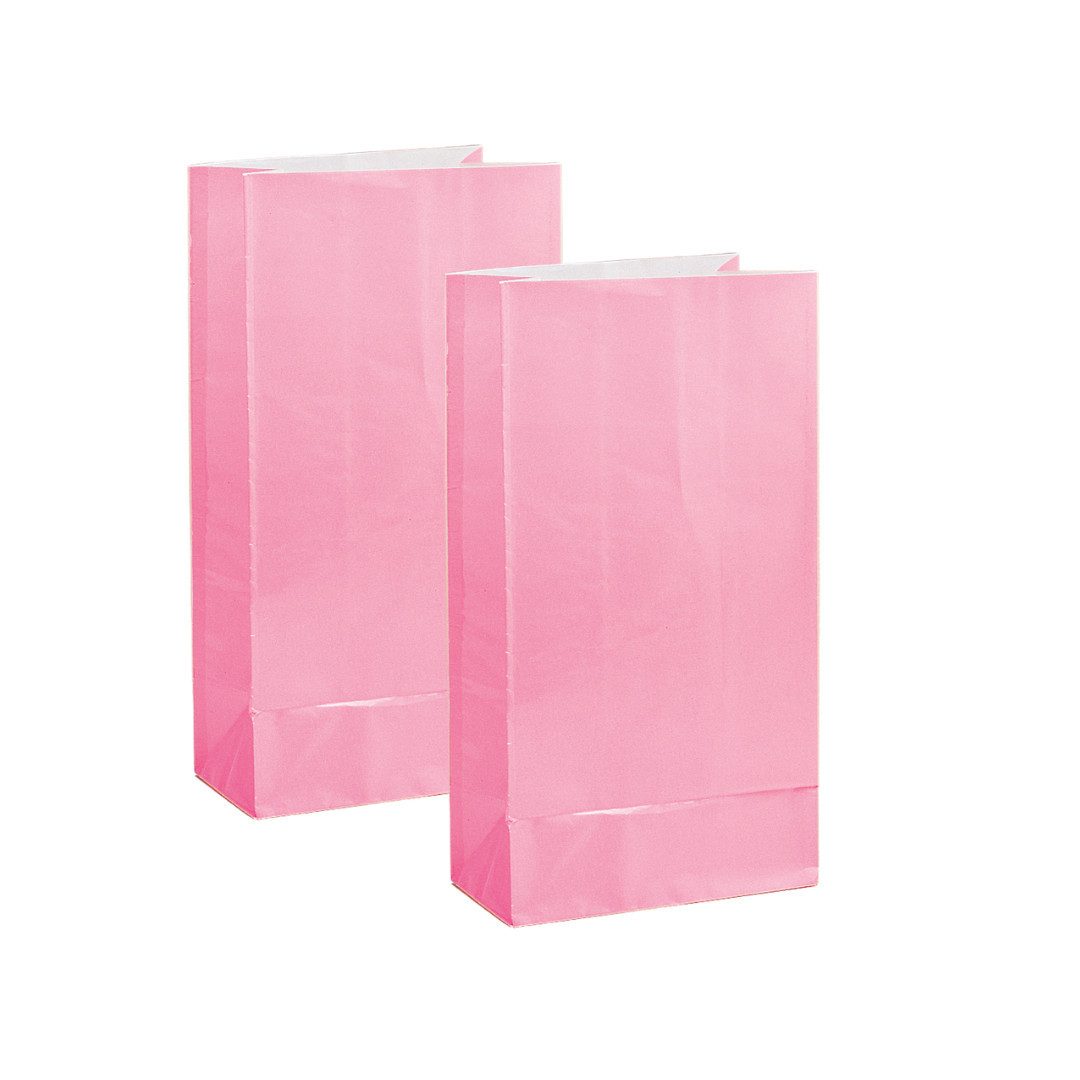 Partystrolche Tragetasche Papiertüte Geschenktüte 10 bzw. 12 Stück für kleine Geschenke