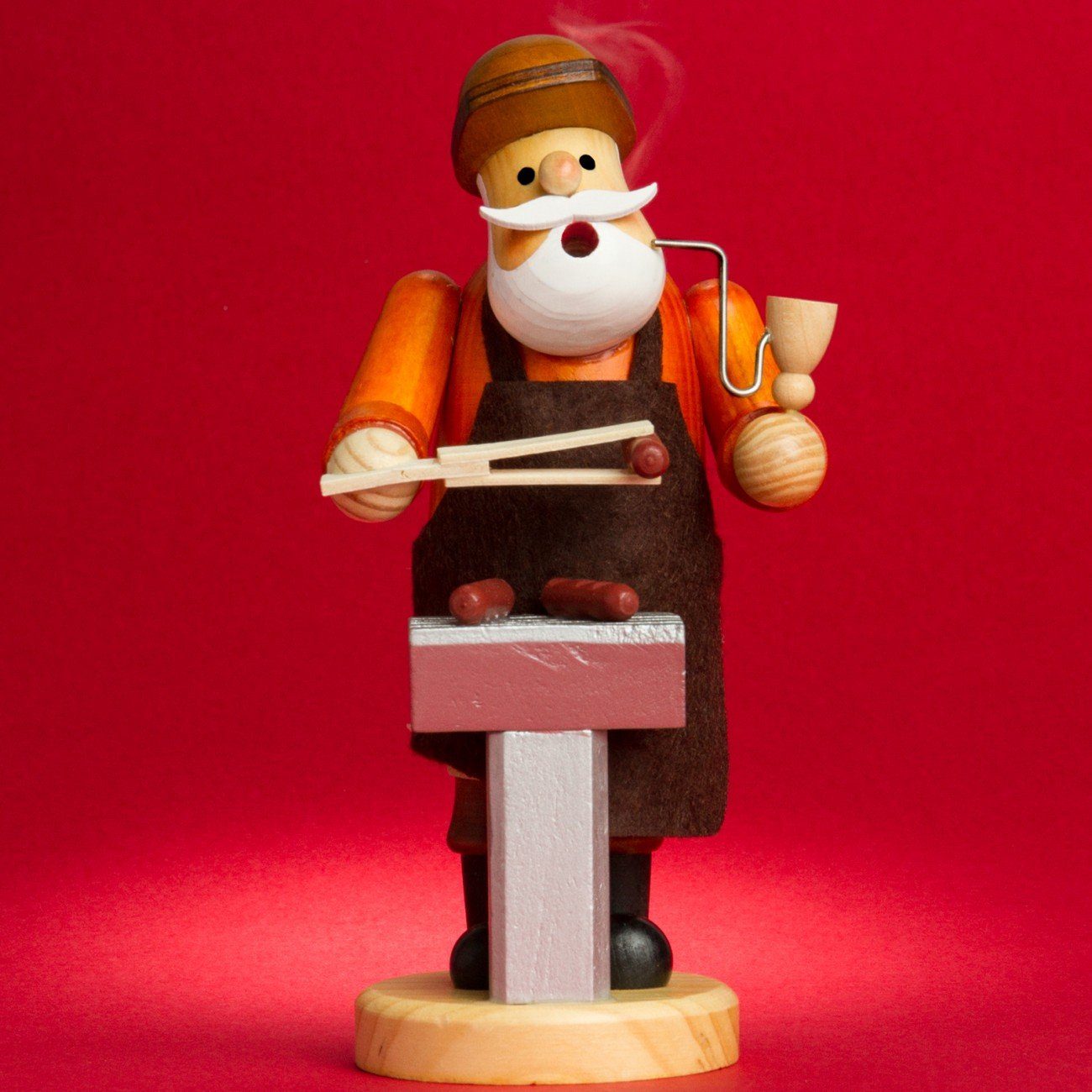 SIKORA Weihnachtsfigur RM-A Räuchermännchen aus Holz günstig online kaufen