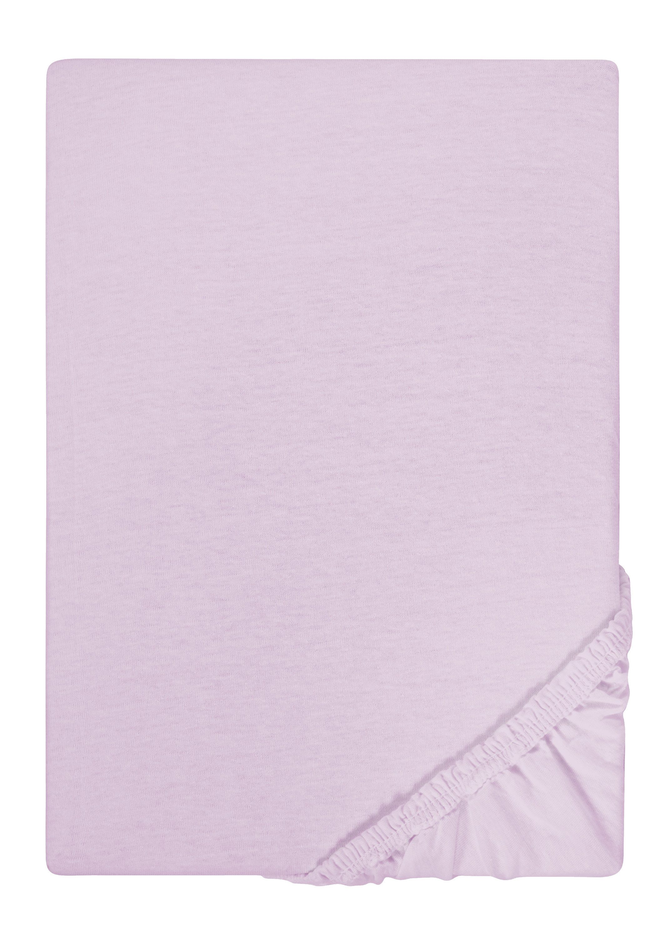 Biberna Spannbettlaken Spannbetttuch Jersey, Jersey, Gummizug: günstig online kaufen
