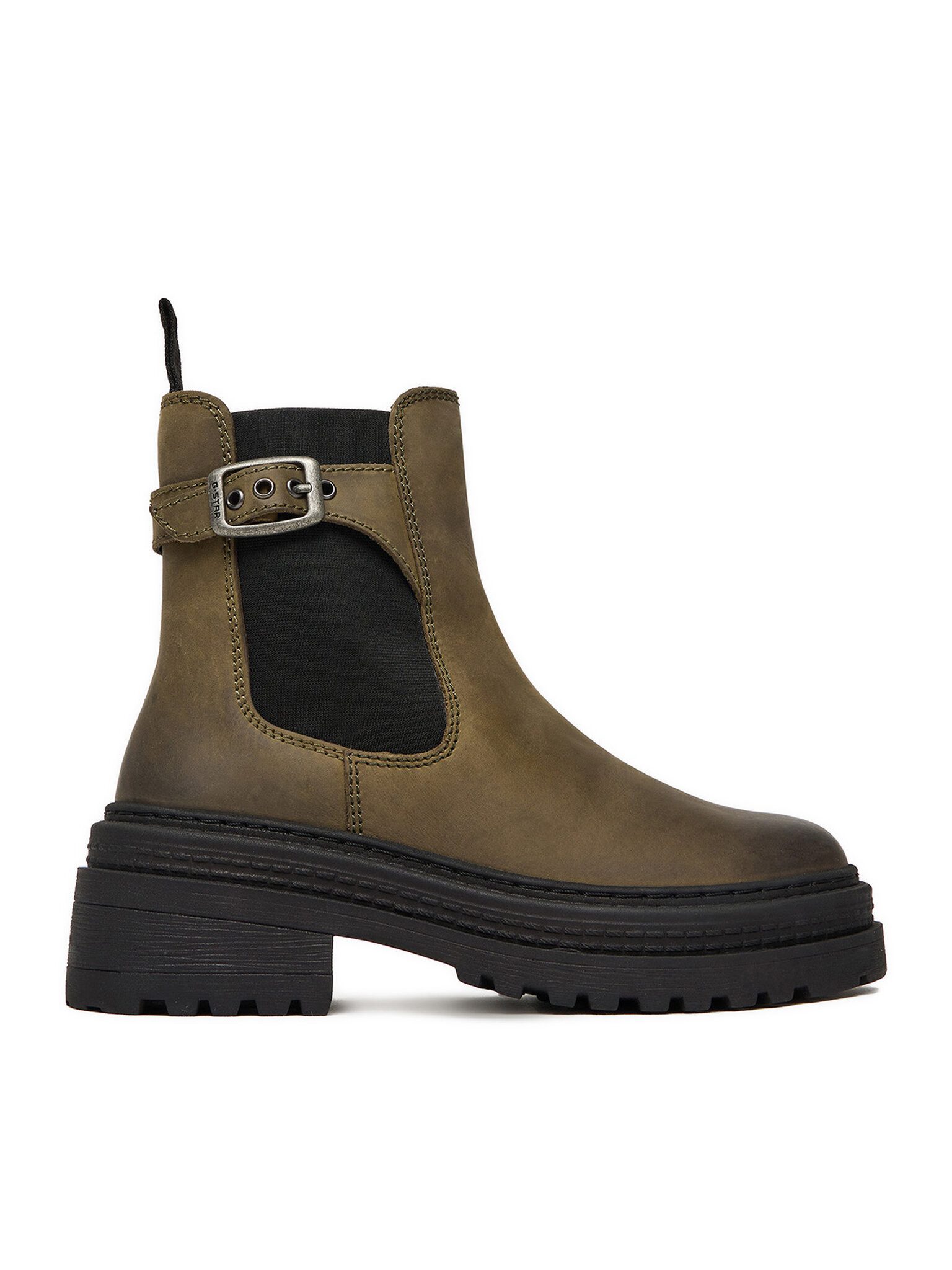 G-STAR G Star Raw Frauen, Chelsea Boots Green CEO-WI34-ALASKA-02 Chelseaboots
