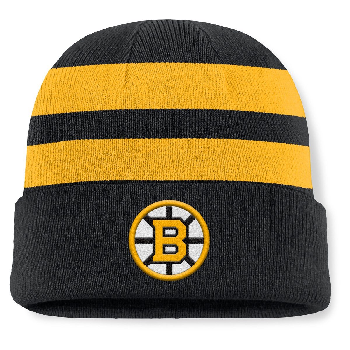 Fanatics Bommelmütze Fanatics Mütze Boston Bruins Swipe Cuffed Beanie