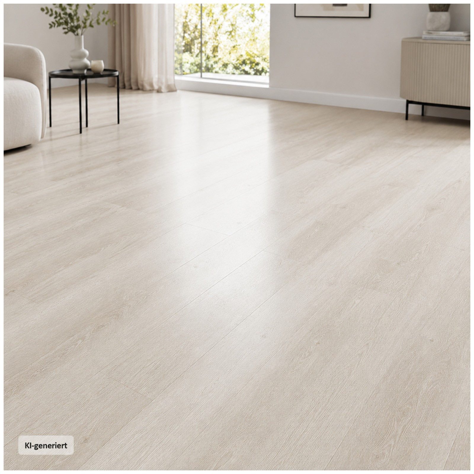HTI-Line Vinyllaminat Selbstklebender Vinylboden PVC- Boden, 0,975 m² im Paket