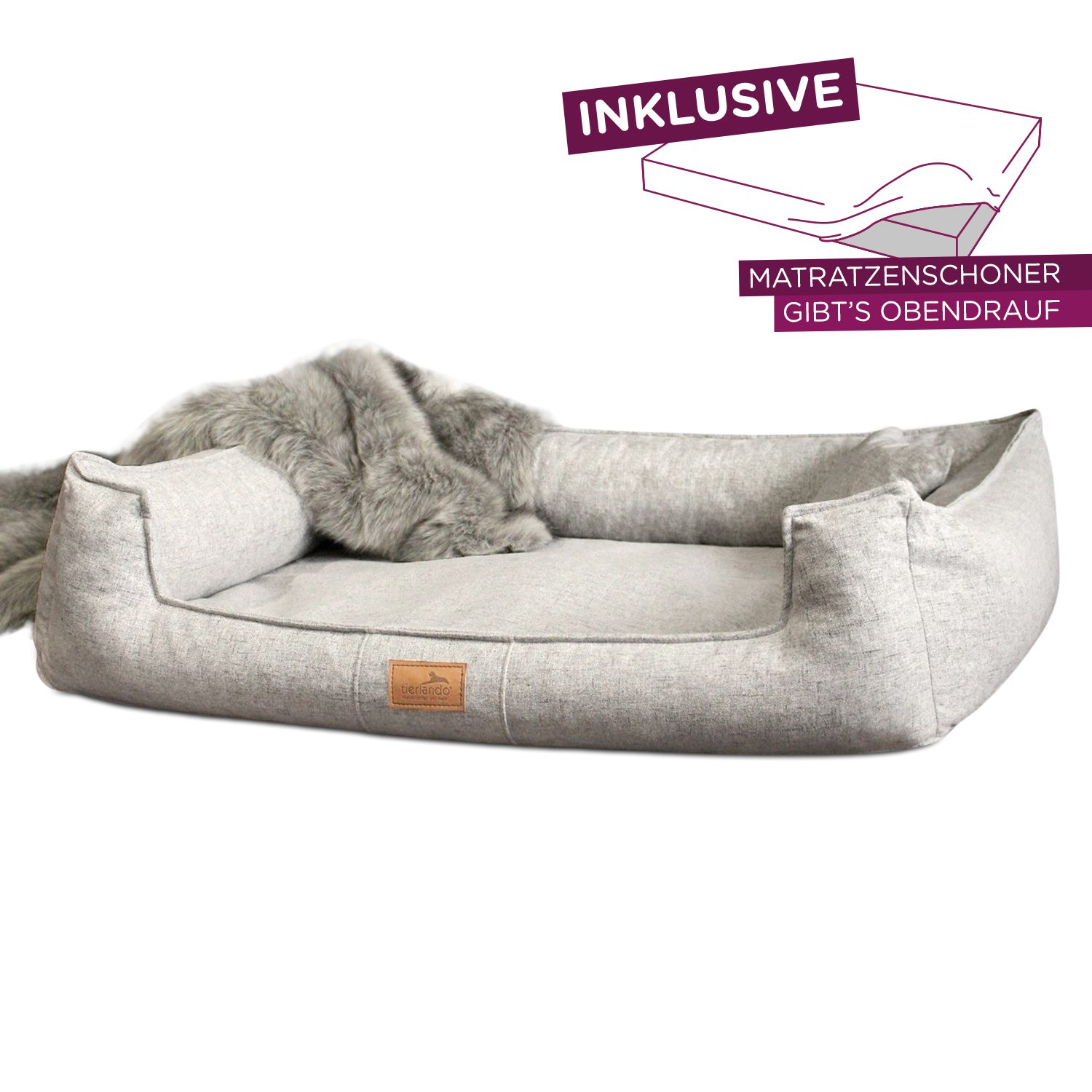 tierlando® Tierbett Orthopädisches Hundebett GOOFY Couture günstig online kaufen
