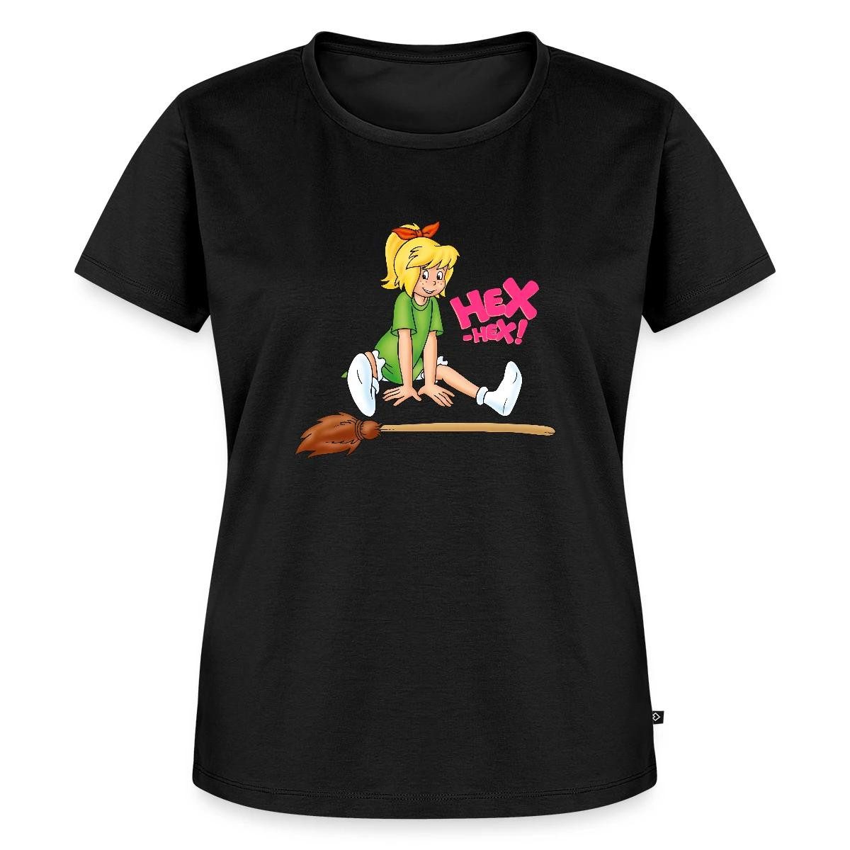 Spreadshirt T-Shirt Bibi Blocksberg Hex-Hex Flieg Los Kartoffelbrei Frauen Premium T-Shirt (1-tlg)