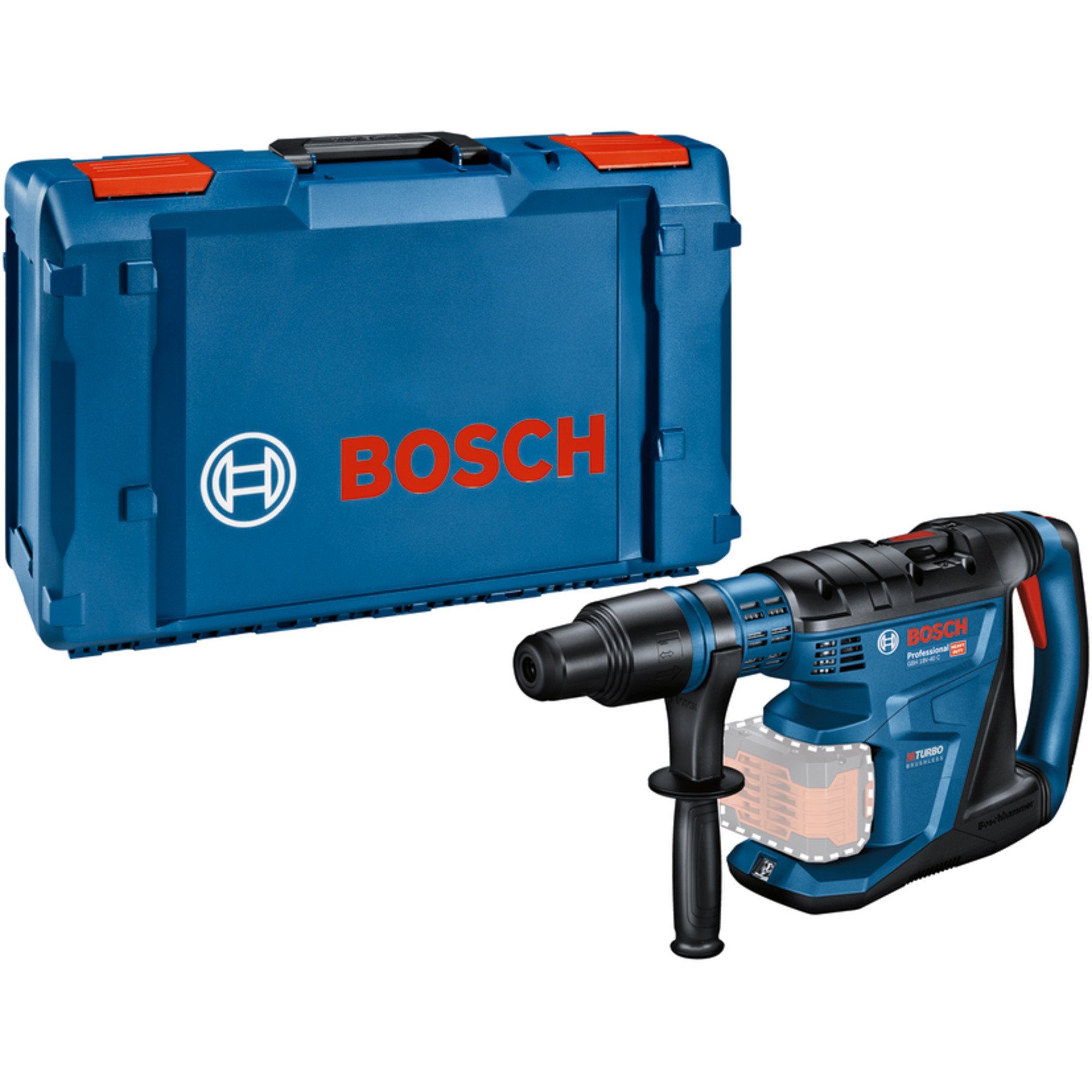 Bosch Professional Bohrmaschine Bosch Professional PRO Akku-Bohrhammer BITURBO GBH