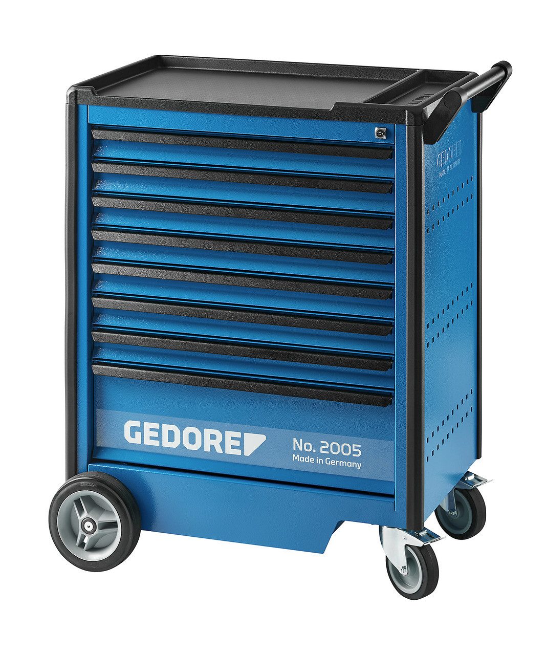 Gedore Werkzeugkoffer 2005 0701 Werkzeugwagen mit 8 Schubladen