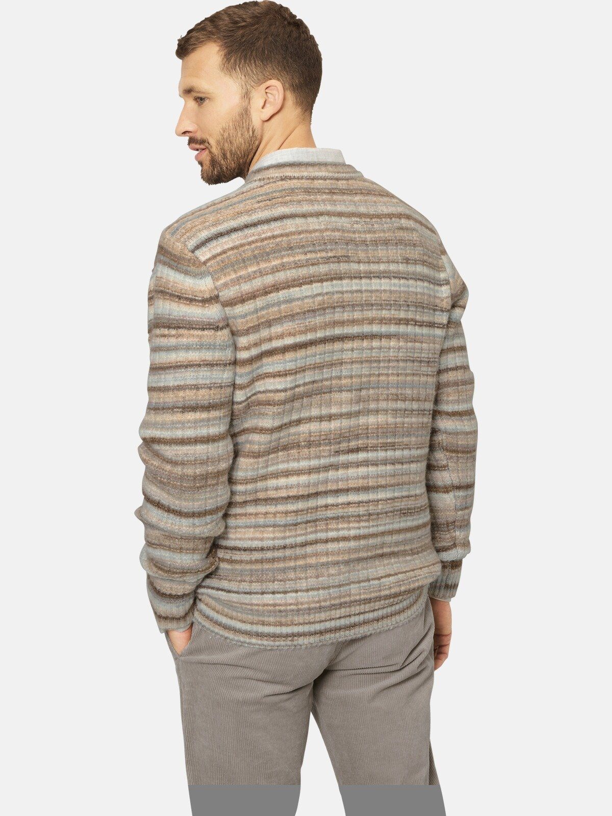 Babista Strickpullover MODAORO aus pflegeleichtem Woll-Mix