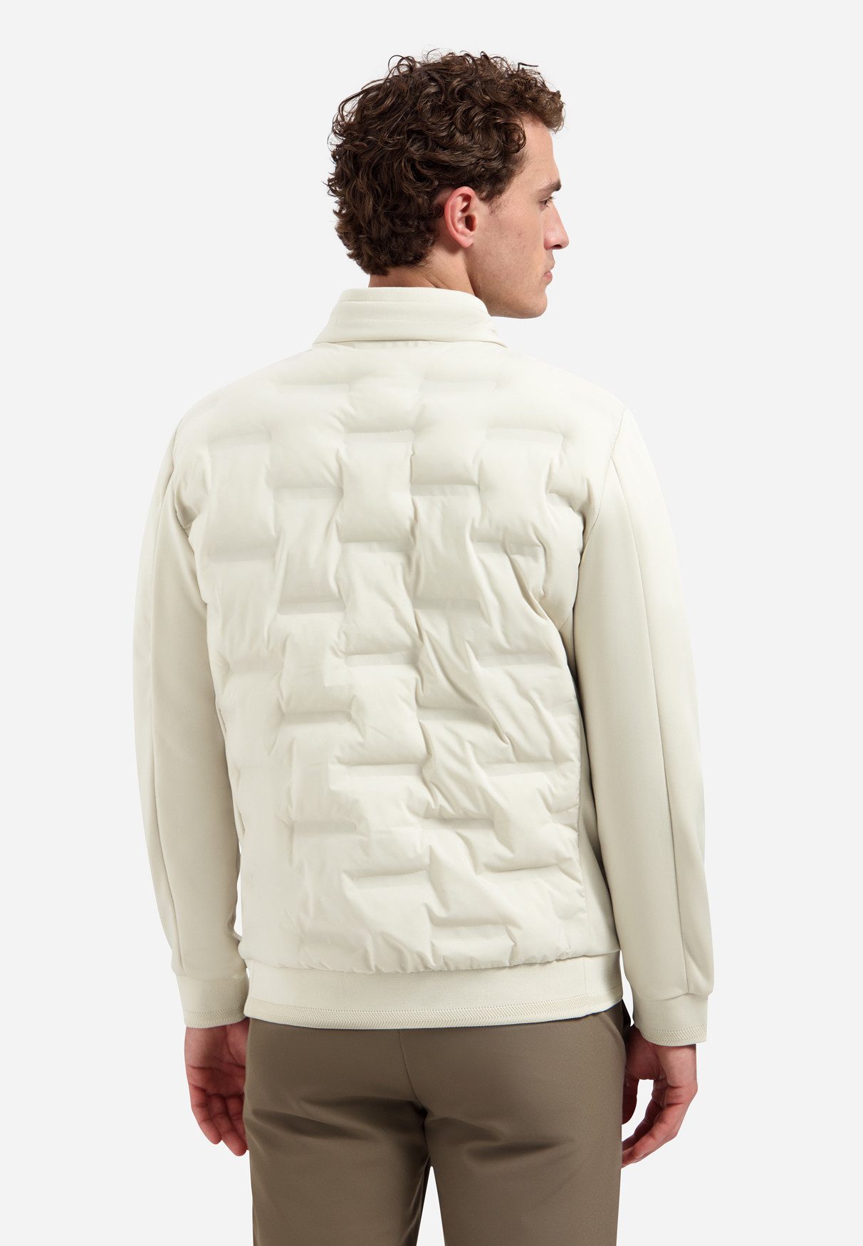NO EXCESS Outdoorjacke Jacket Short Fit Sealed Knitted Mix