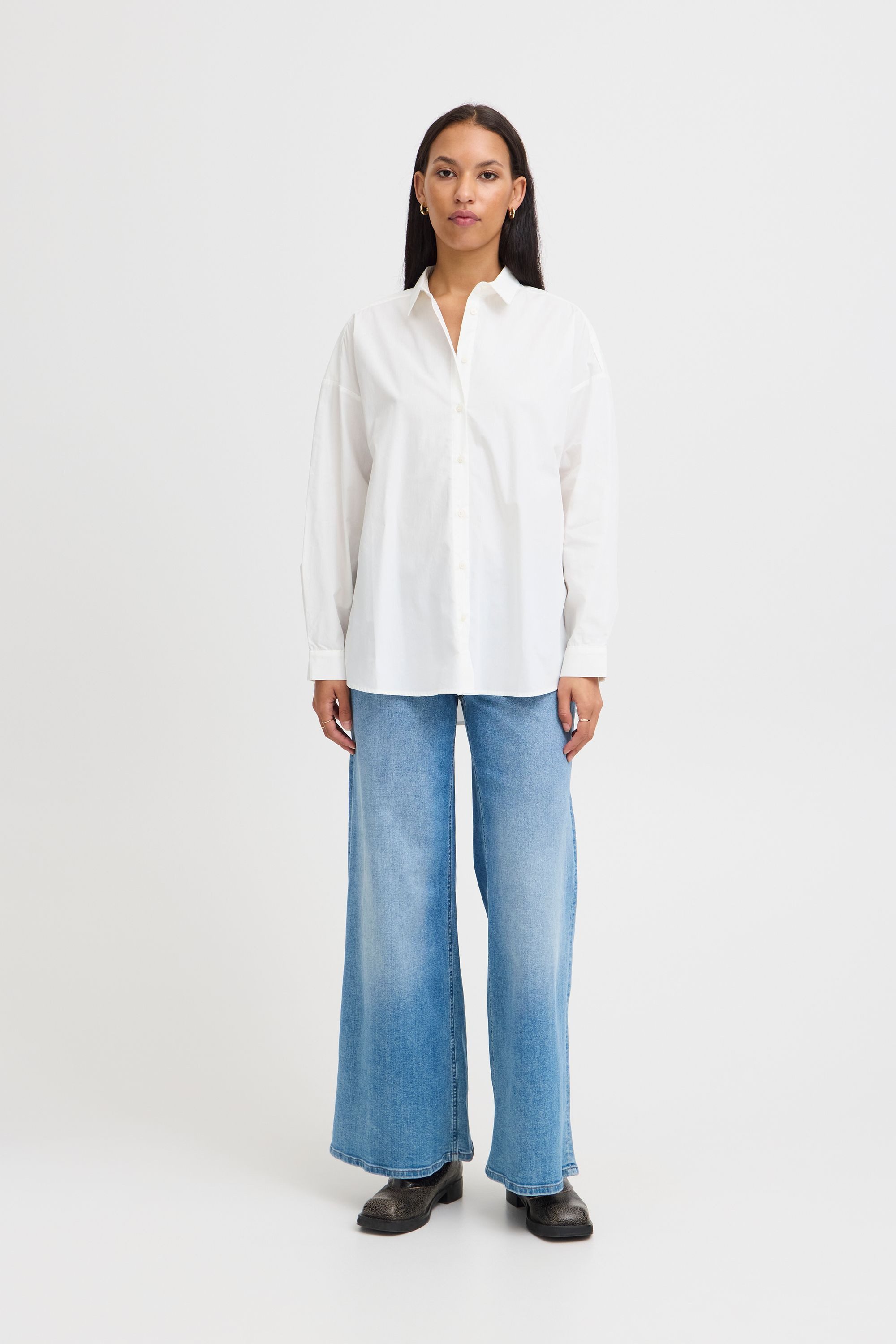 Ichi Longbluse IHSADIA SH stilvolles Hemd günstig online kaufen
