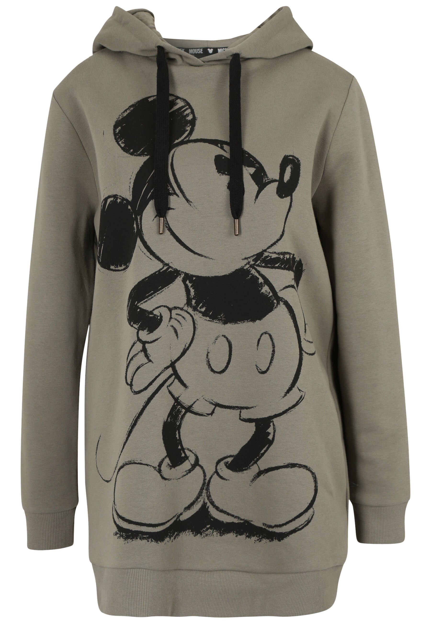 COURSE Kapuzenpullover Mickey Retro Mouse khaki