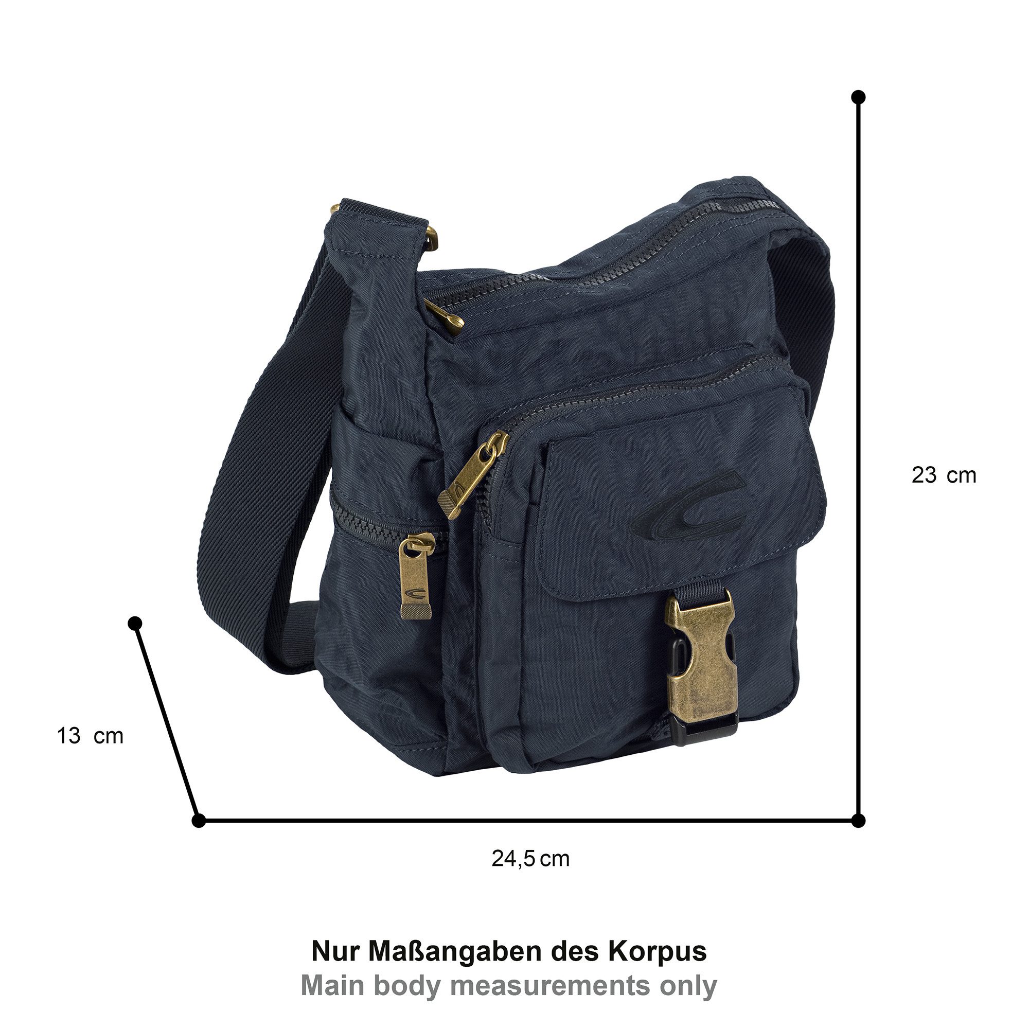 camel active Umhängetasche Journey, Herren Schultertaschuhe, Freizeittasche mit Logostickerei