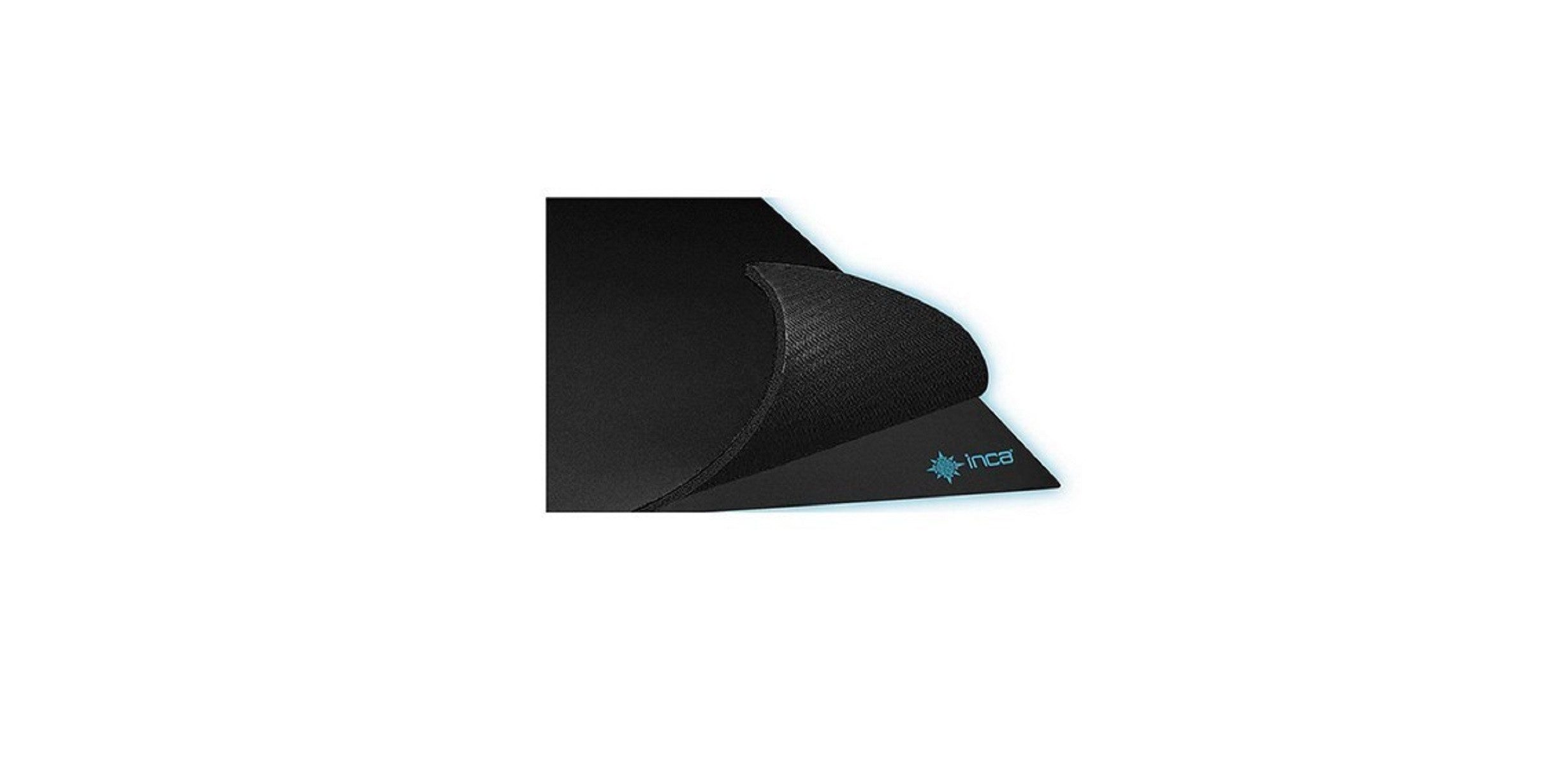 INCA Gaming Mauspad 27 cm zu 35 cm für ultimativen Gaming-Komfort, Schwarz