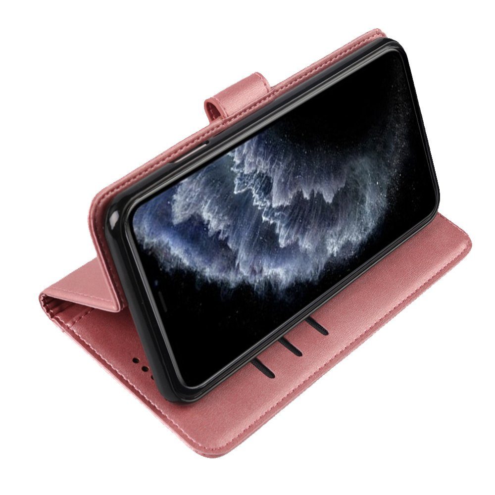 Handyhülle Handyhülle für Huawei P40 hülle case cover - Kartenfach, Stand Funktion, und sichtbar Magnetverschluss