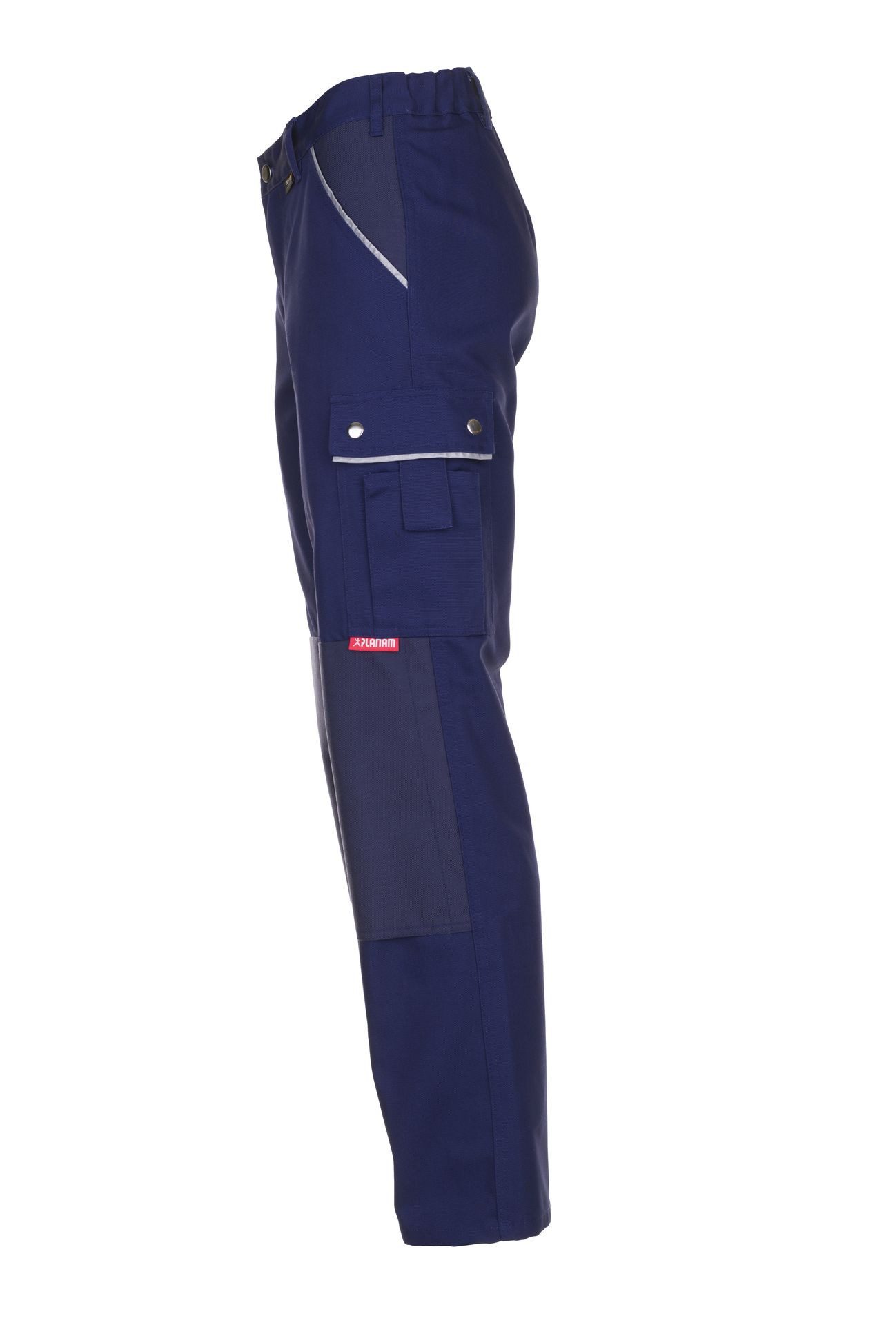 Planam Arbeitshose PLANAM Herren Bundhose CANVAS-320 Reflex CORDURA® Marine – Bild 3 von 4