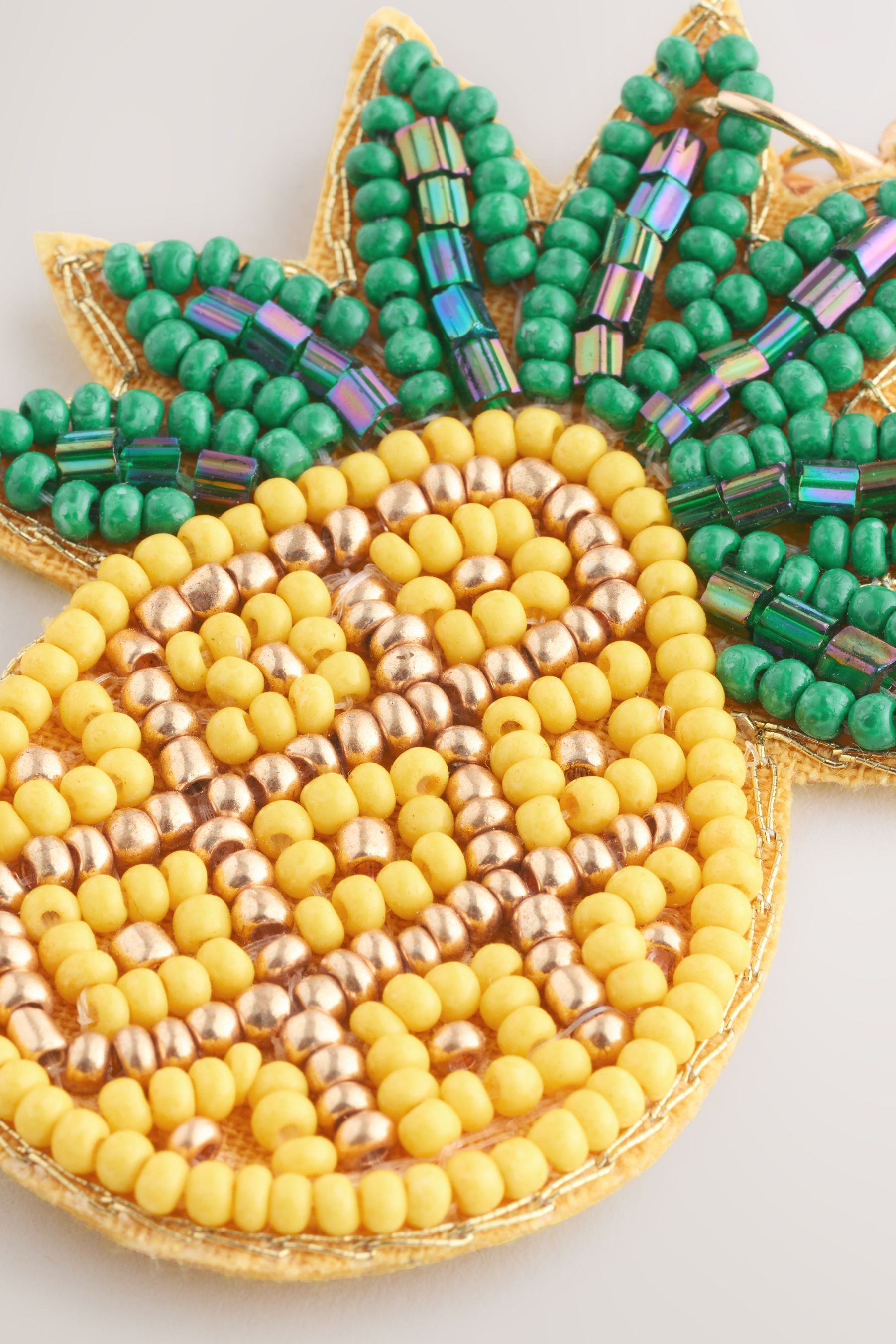 Next Paar Ohrhänger Ananas-Ohrhänger mit Perlen (1-tlg) günstig online kaufen