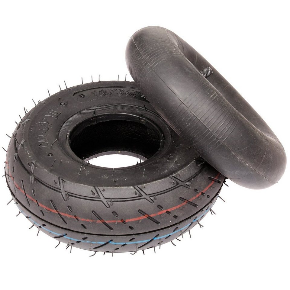 Mach1 Ersatzrad Reifen + Schlauch (Größe 10x3.50-4) für Mach1