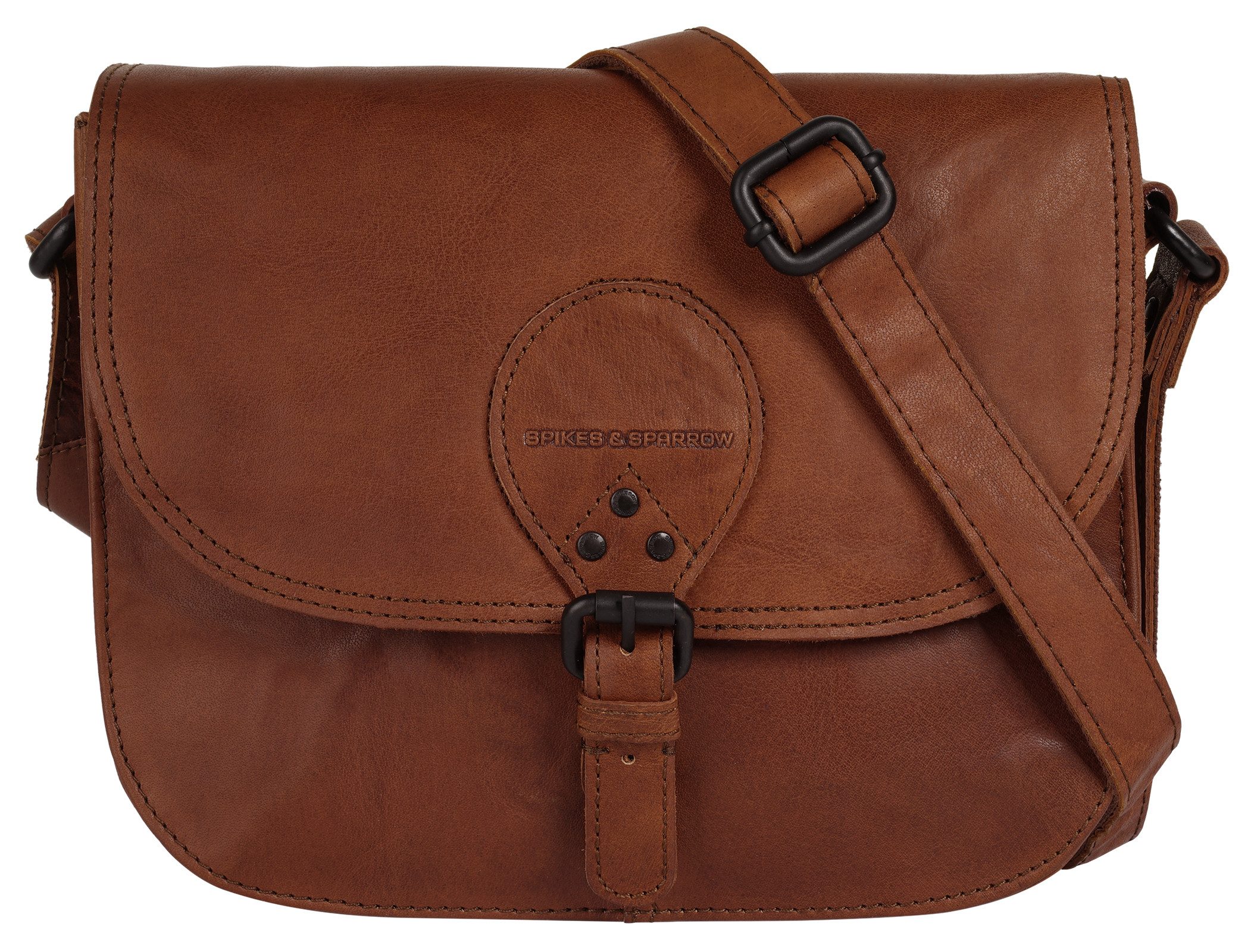 Spikes & Sparrow Umhängetasche, echt Leder günstig online kaufen