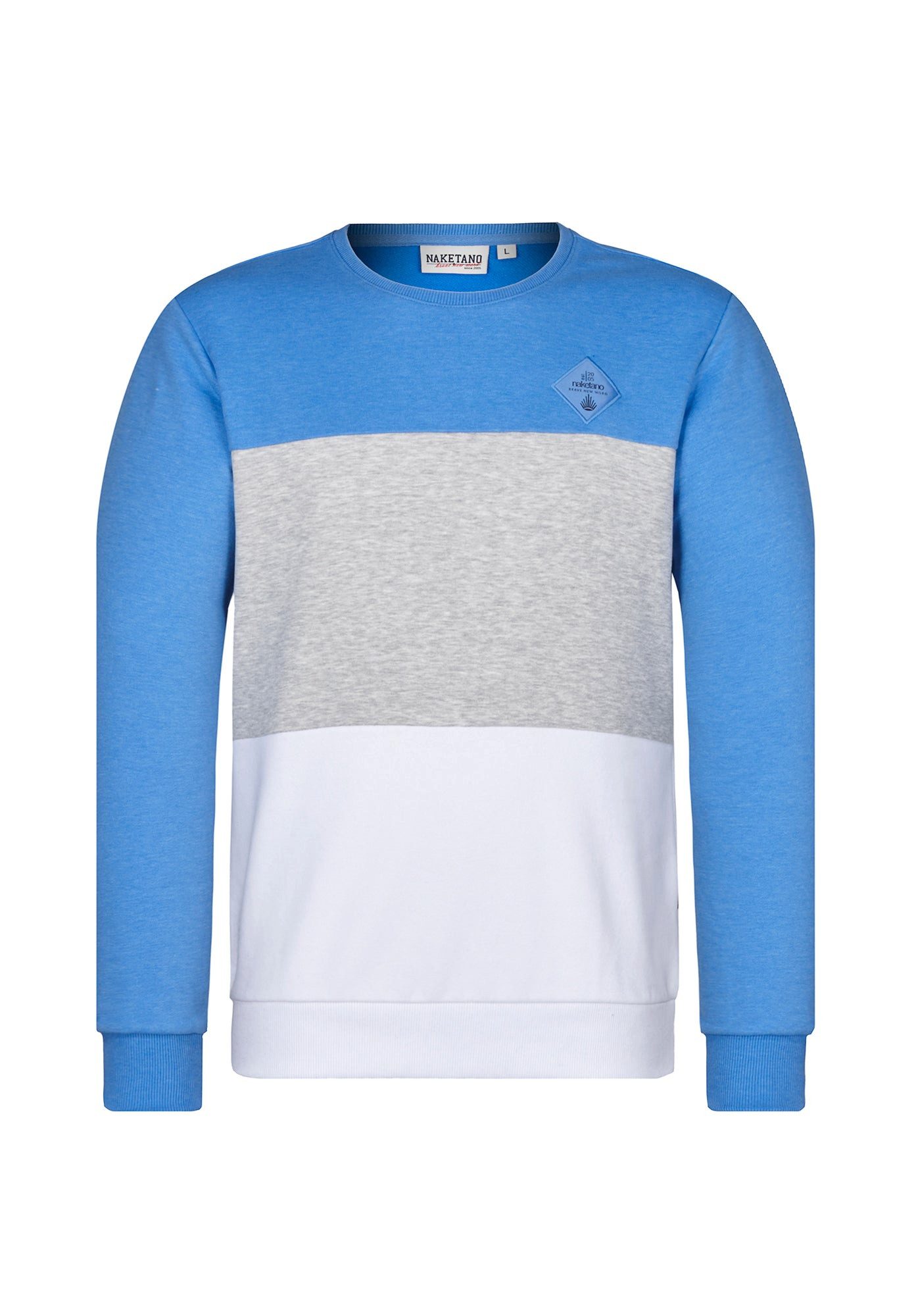 Sweatshirt Pullover Herren Baumwolle, Rundhals, weich, Streetwear, casual