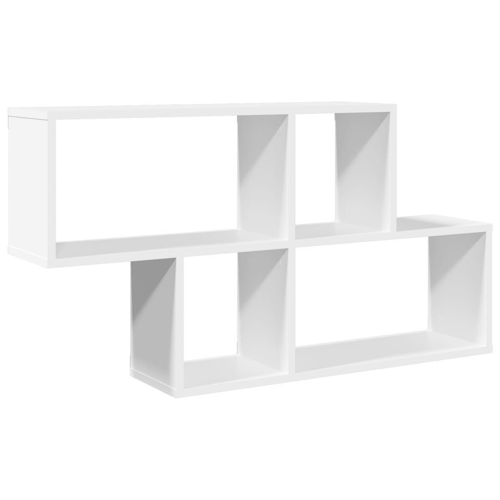 vidaXL Regal Wandregal Weiß 100x20x53 cm günstig online kaufen