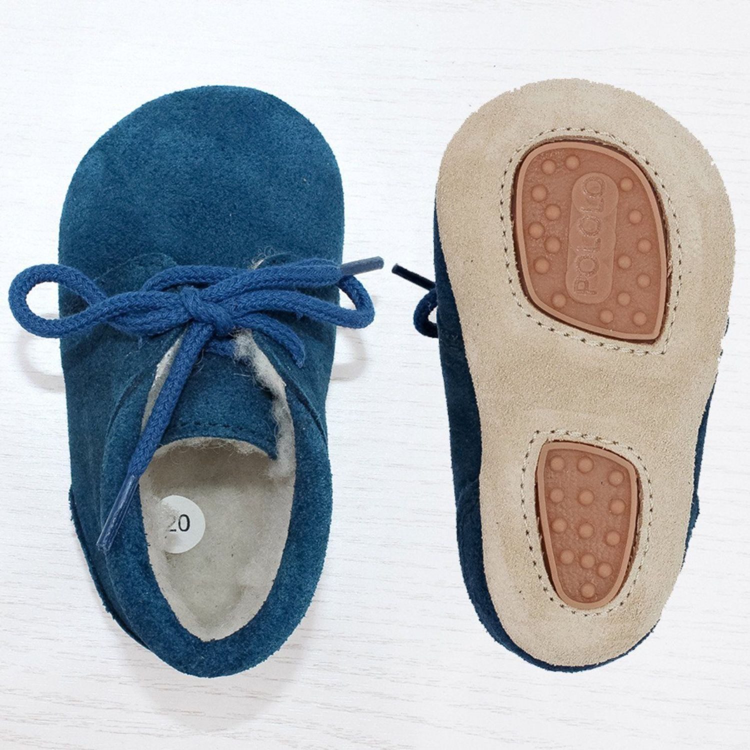 POLOLO Kinderschuhe Porto, gefütterter Kinder Lauflernschuh