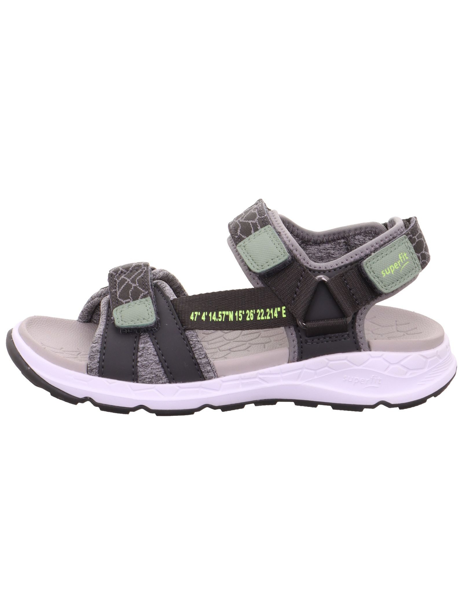Superfit Sandalen Lederimitat/Textil . Riemchensandale