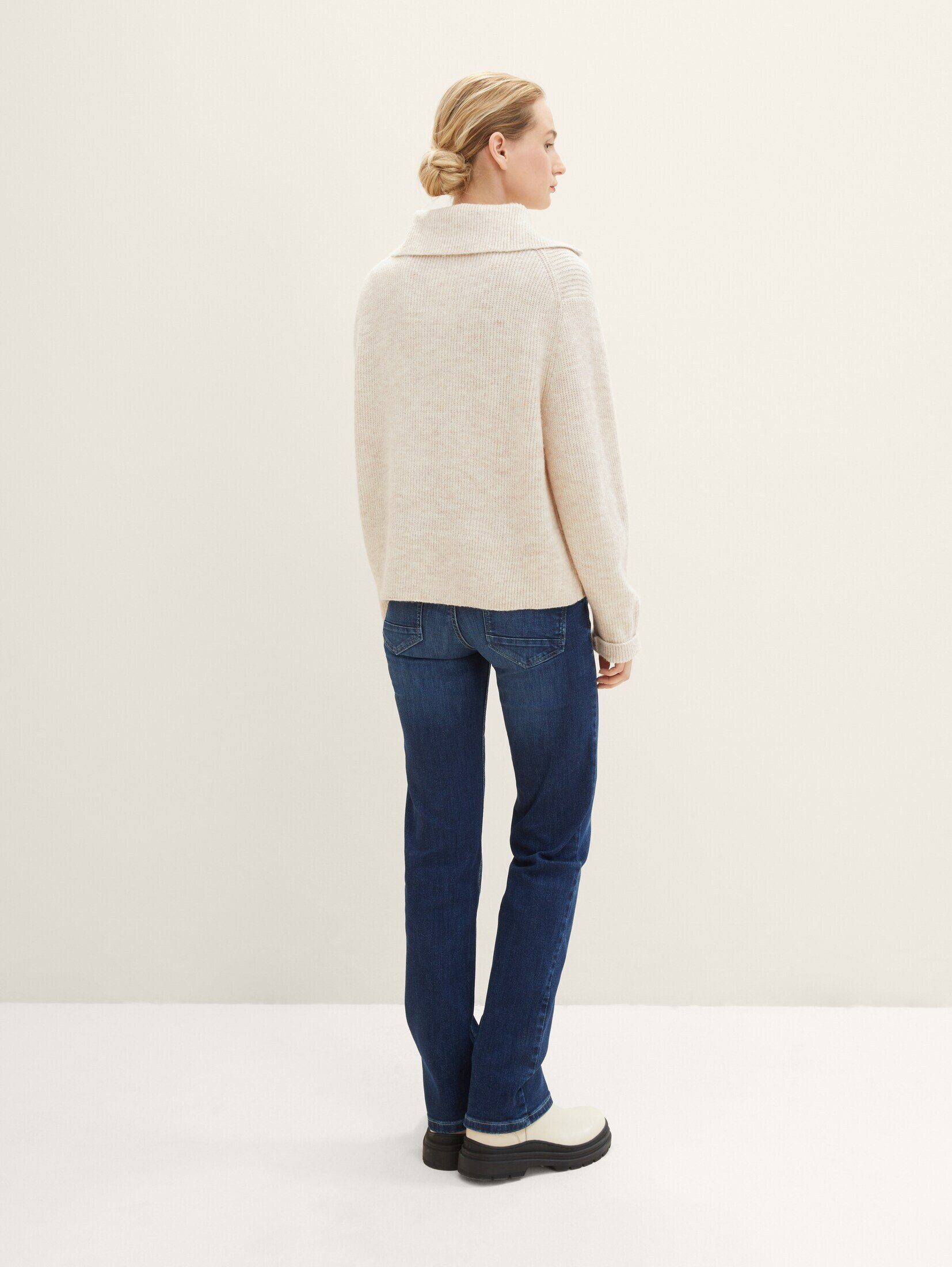 TOM TAILOR Skinny-fit-Jeans Kate Straight mit Jeans Bio-Baumwolle