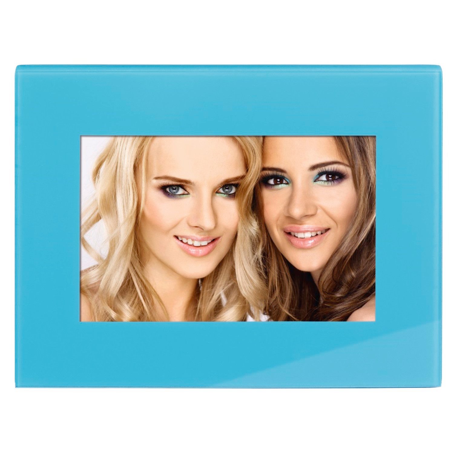 Hama Bilderrahmen Glas-Rahmen 10x15cm Türkis Bilder-Rahmen, günstig online kaufen