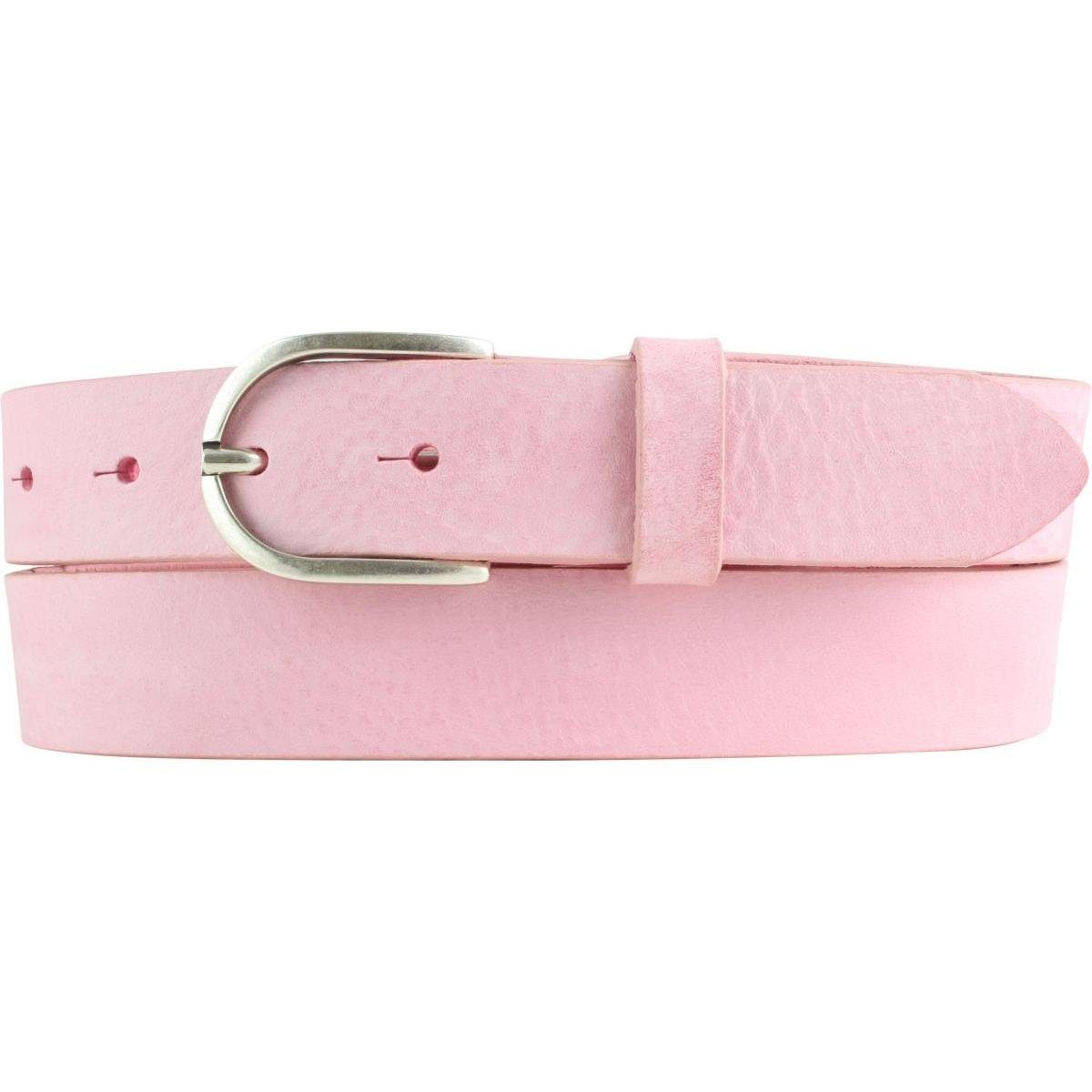 BELTINGER Ledergürtel Damen-Gürtel aus weichem Vollrindleder Vintage-Look 3 cm - Leder-Gürte (1-St)